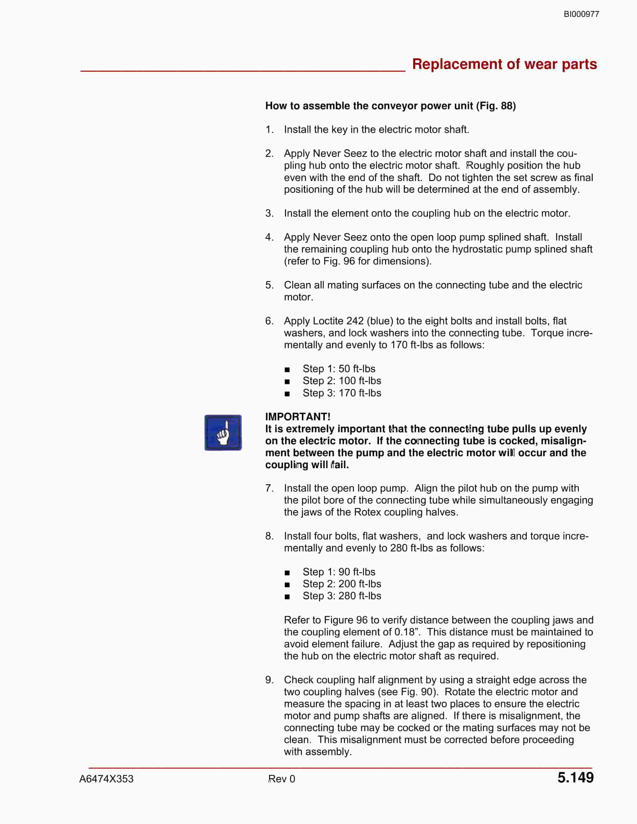 Bucyrus 7MFBH-56DD Feeder Breaker Operation And Maintenance Manual BI000977-5