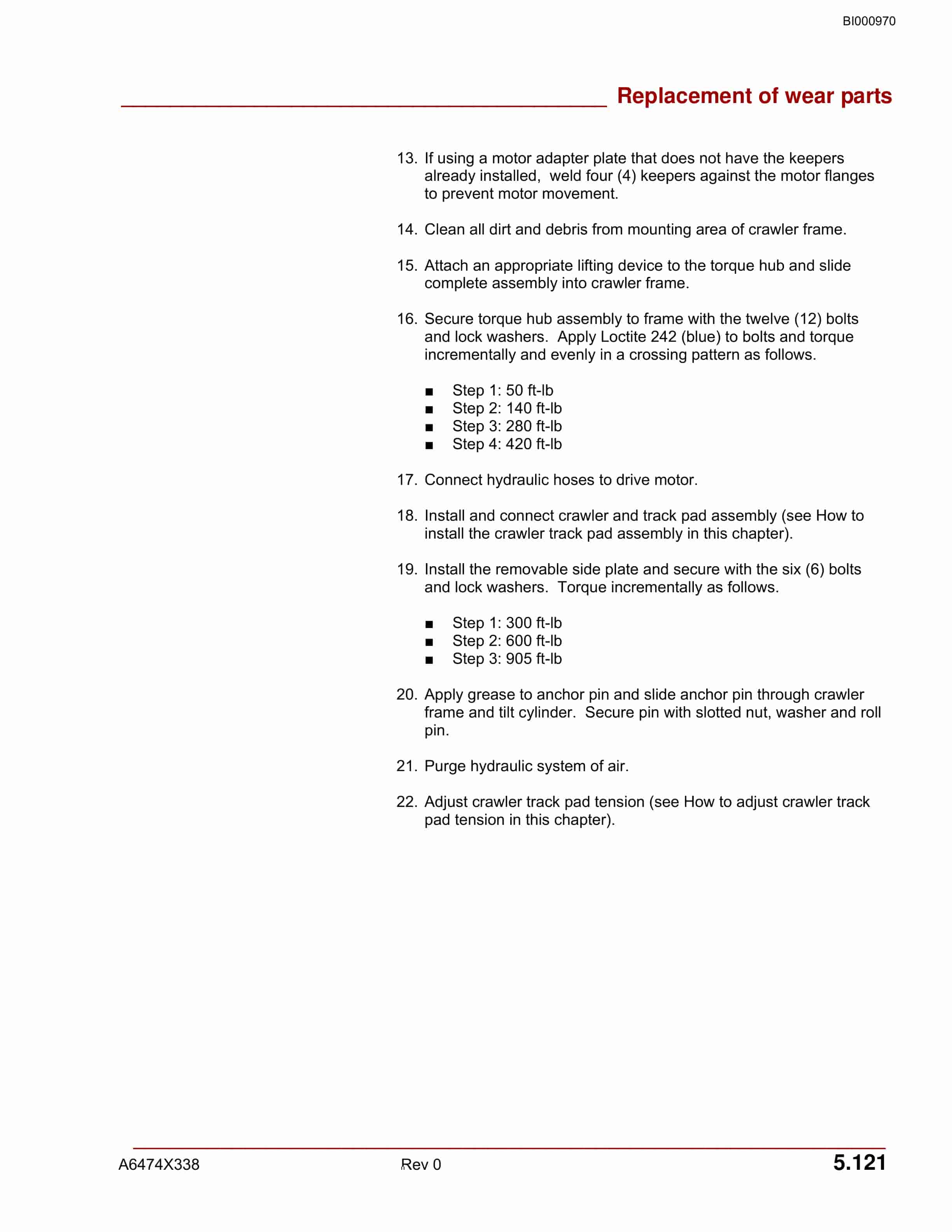 Bucyrus 7MFBHM-48DD Feeder Breaker Operation And Maintenance Manual BI000970-3