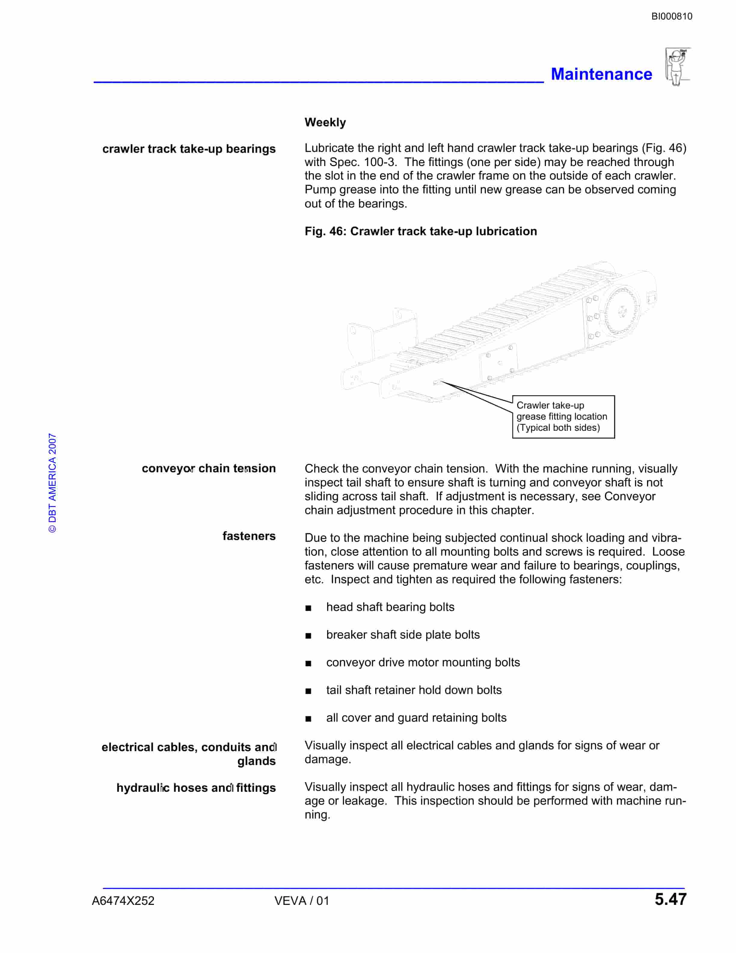 Bucyrus 7MFBM-48A Feeder Breaker Technical Manual BI000810-2
