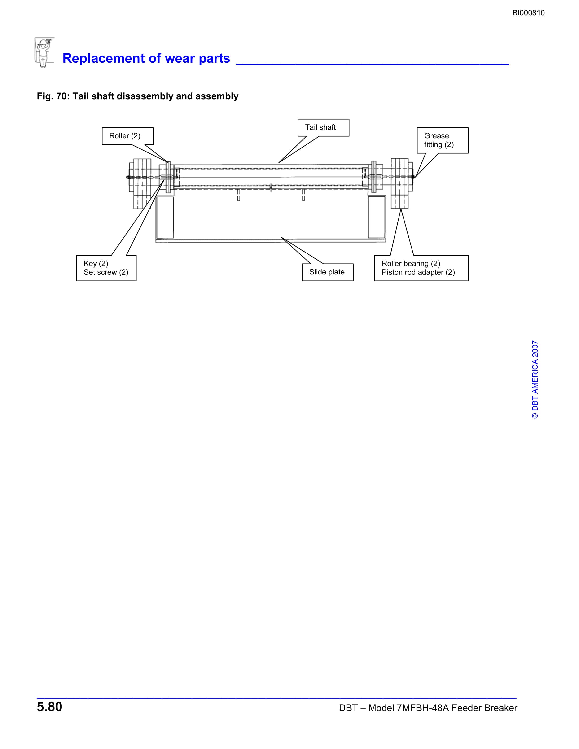 Bucyrus 7MFBM-48A Feeder Breaker Technical Manual BI000810-3