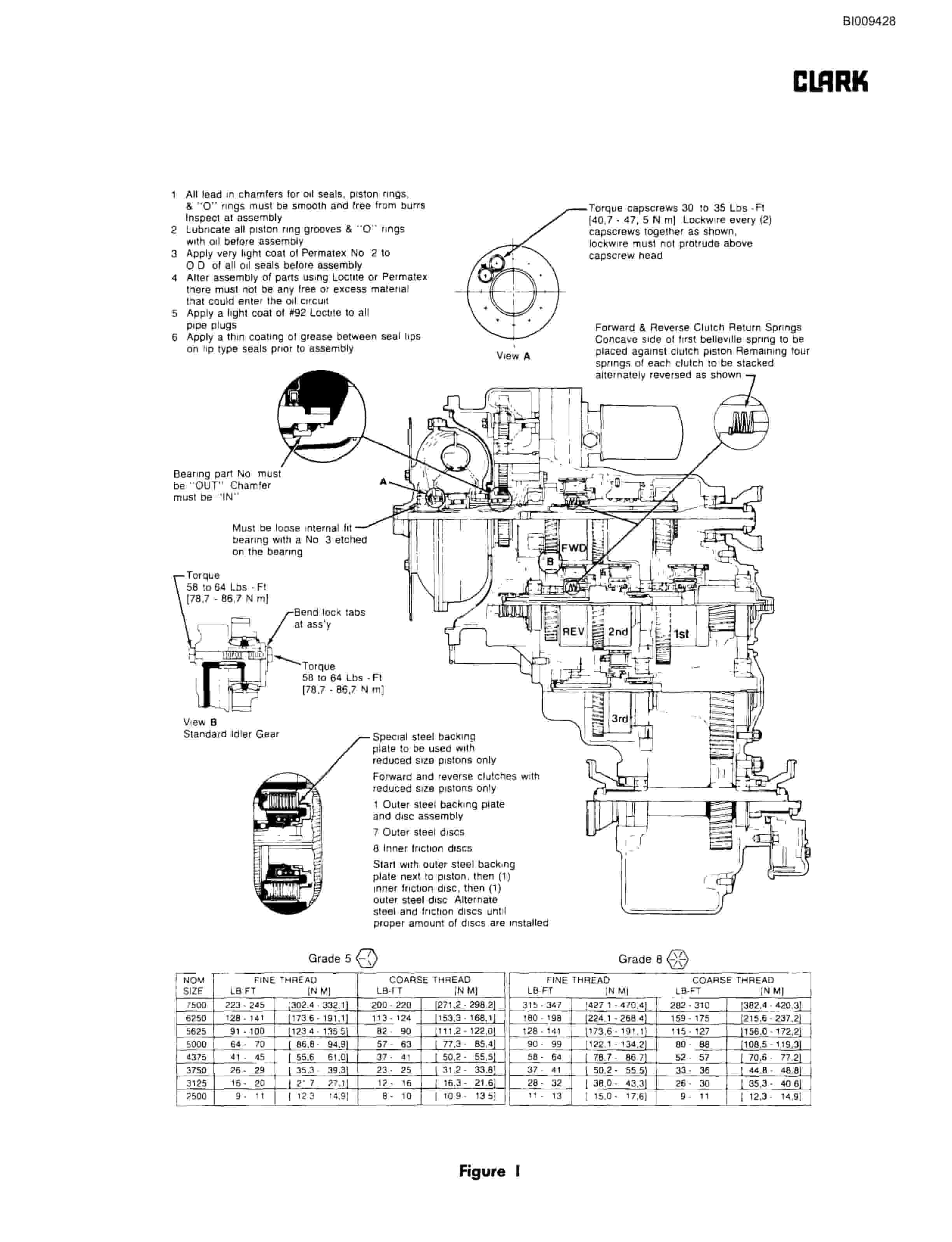 Bucyrus 800 DJC Parts Catalog BI009428-3