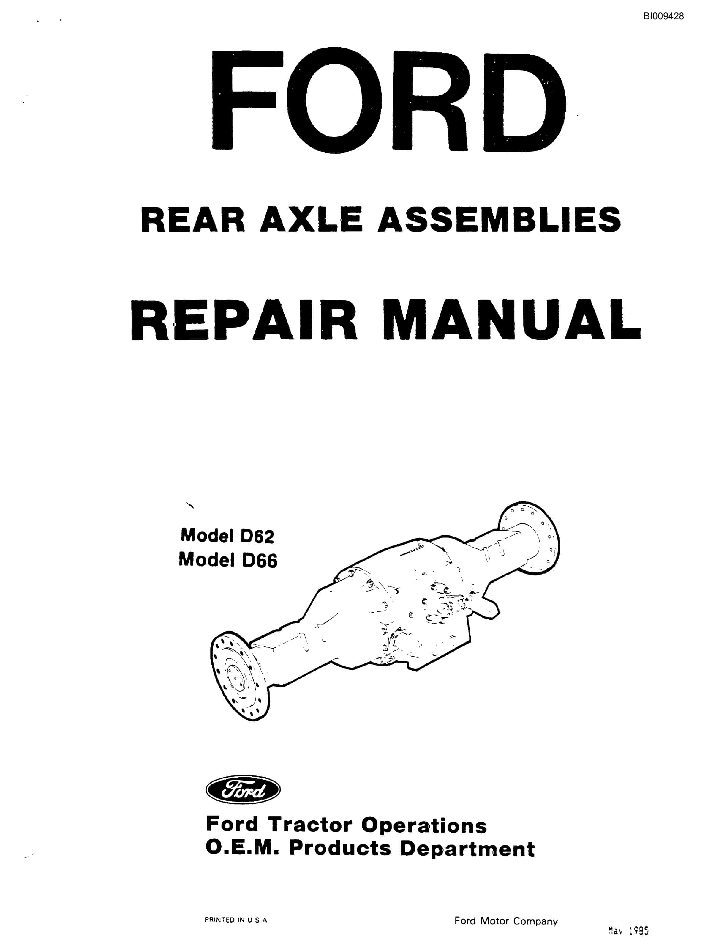 Bucyrus 800 DJC Parts Catalog BI009428-5