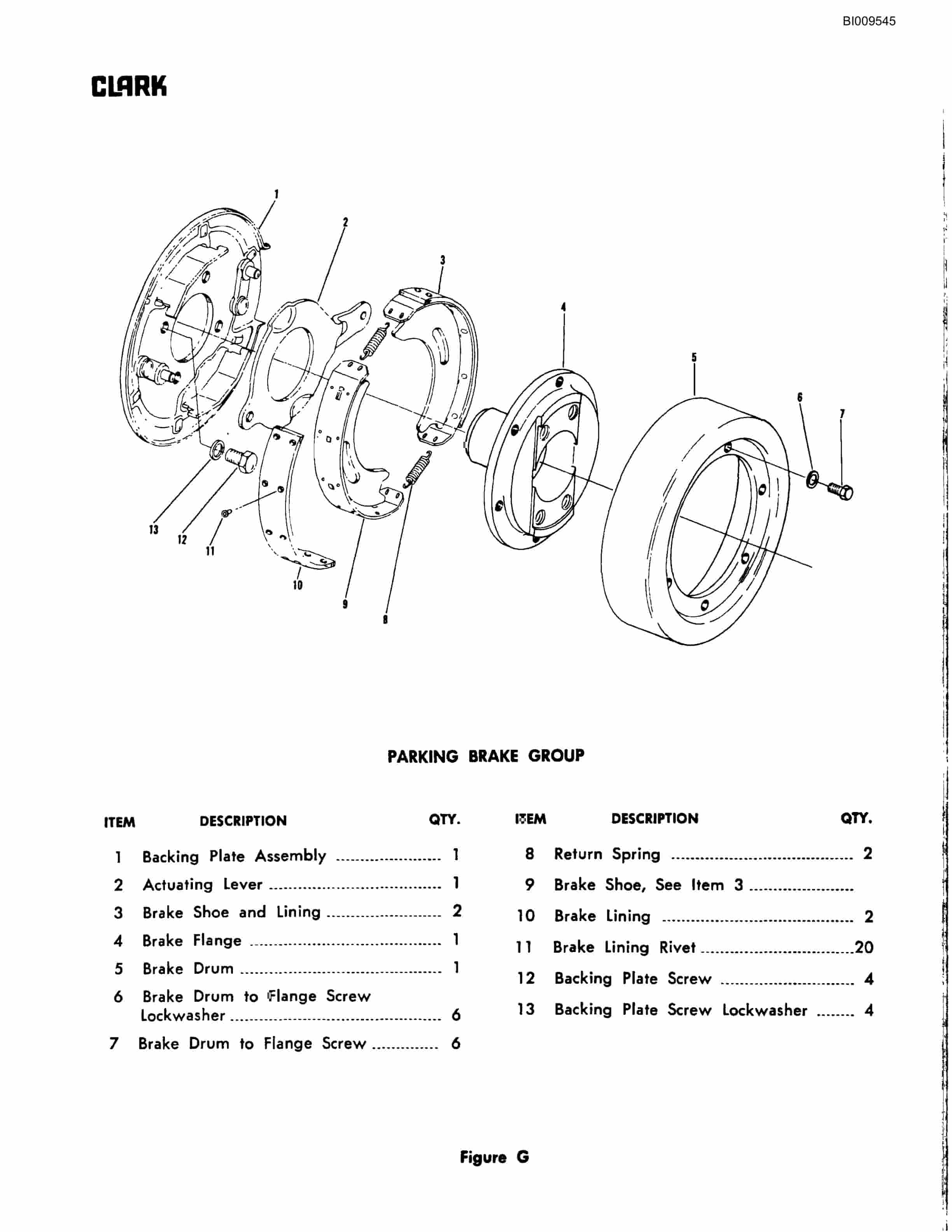 Bucyrus 800 DJC Parts Catalog BI009545-3