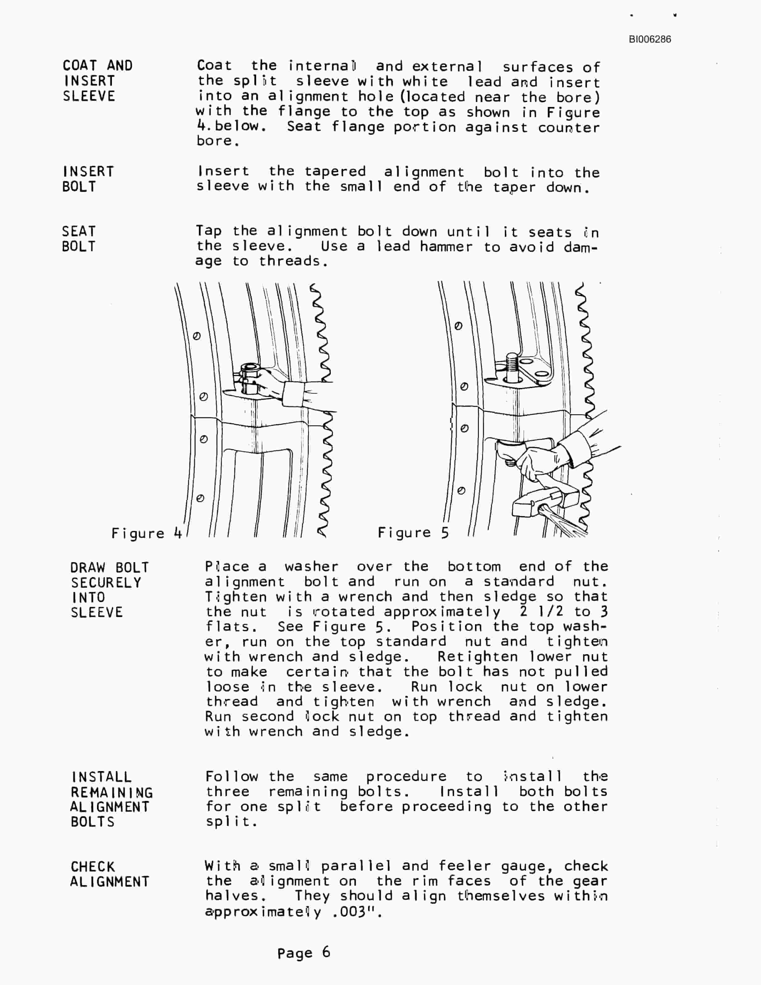 Bucyrus 8050 Dragline Technical Manual BI006286-4