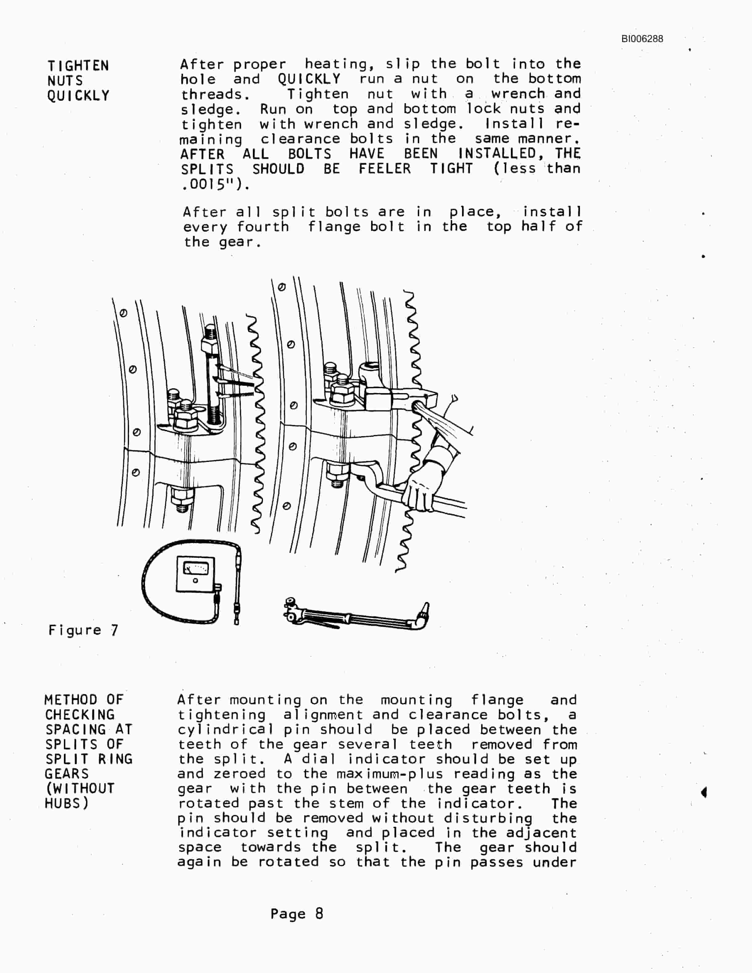 Bucyrus 8050 Dragline Technical Manual BI006288-4