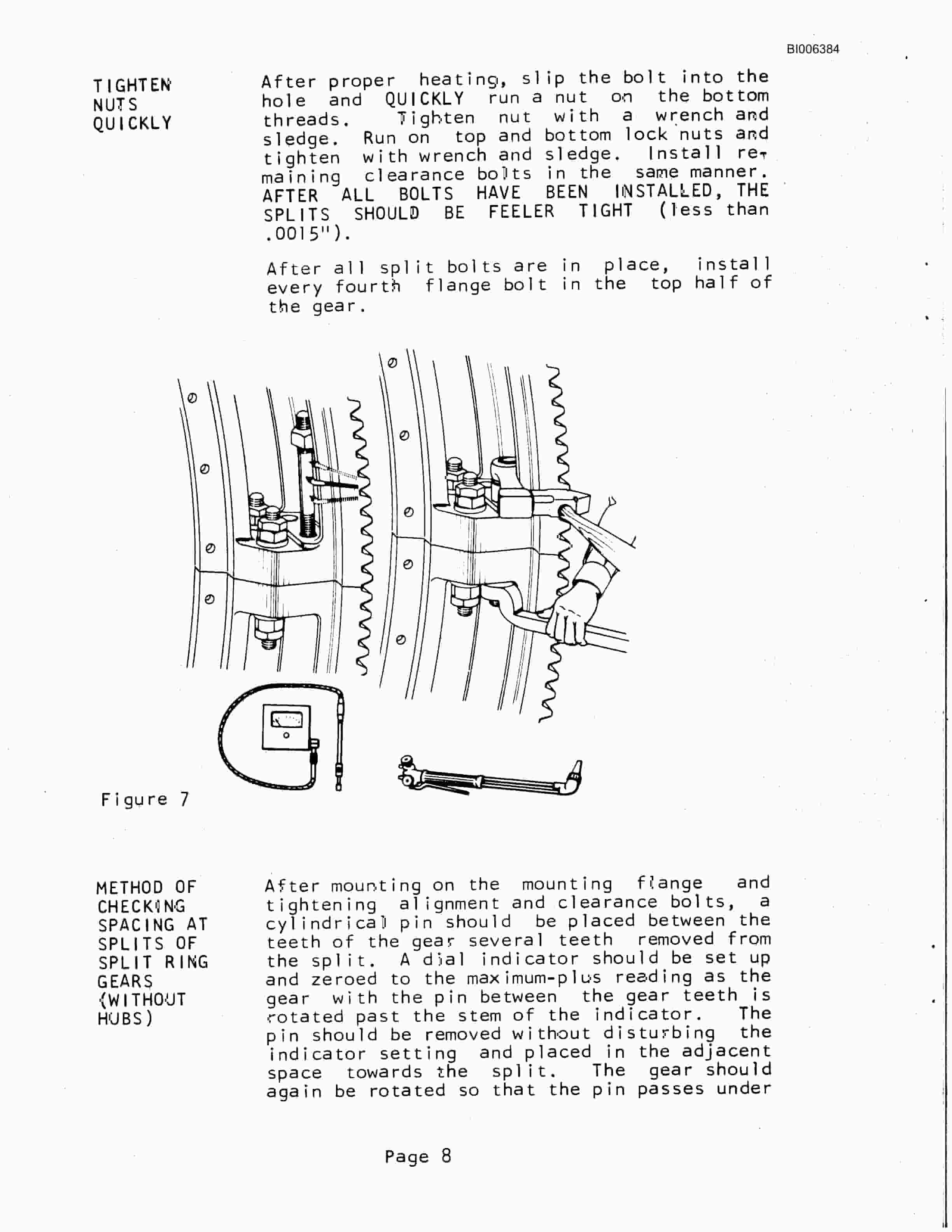 Bucyrus 8050 Dragline Technical Manual BI006384-4