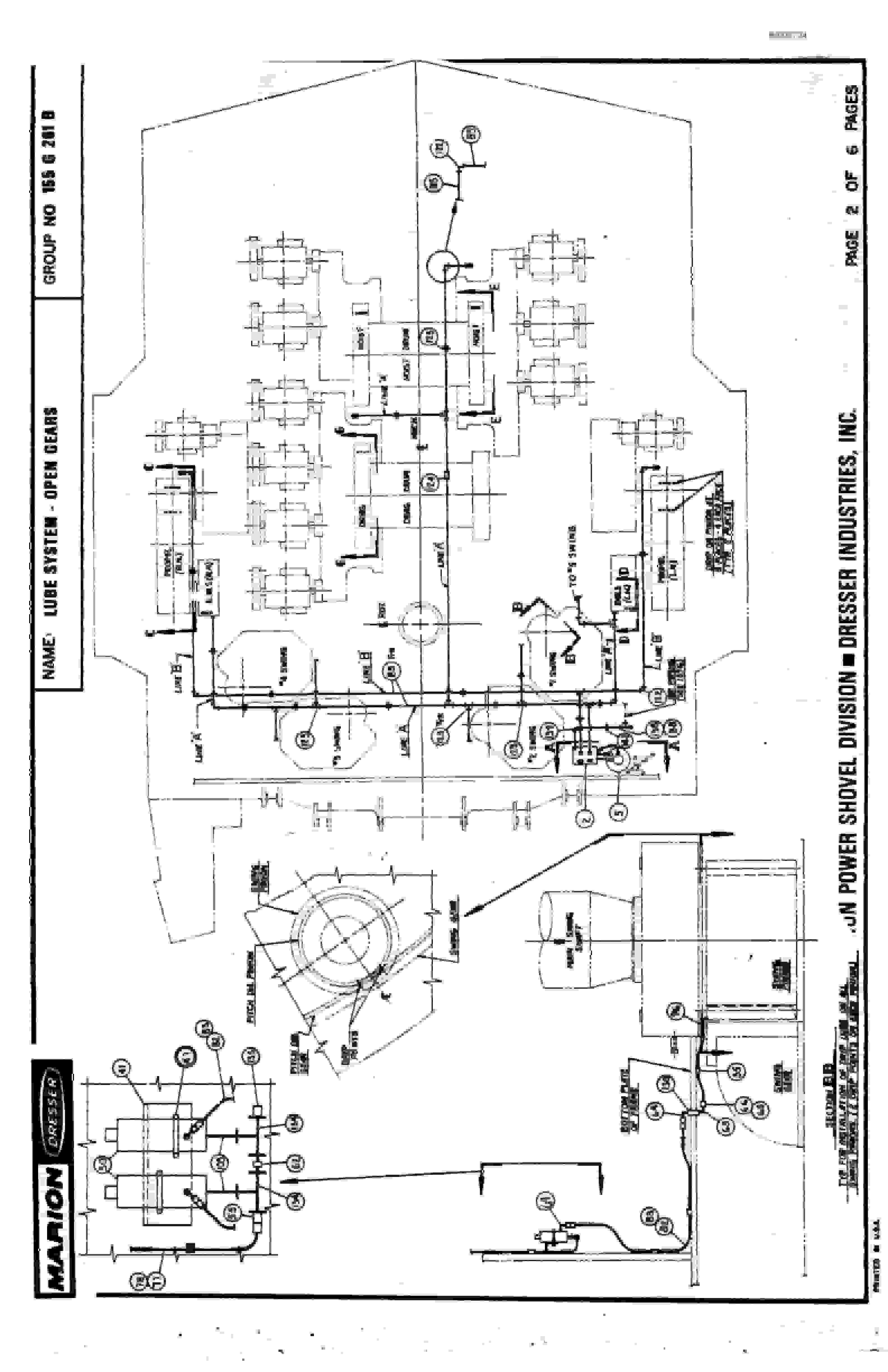 Bucyrus 8200 Parts Catalog BI006724-2