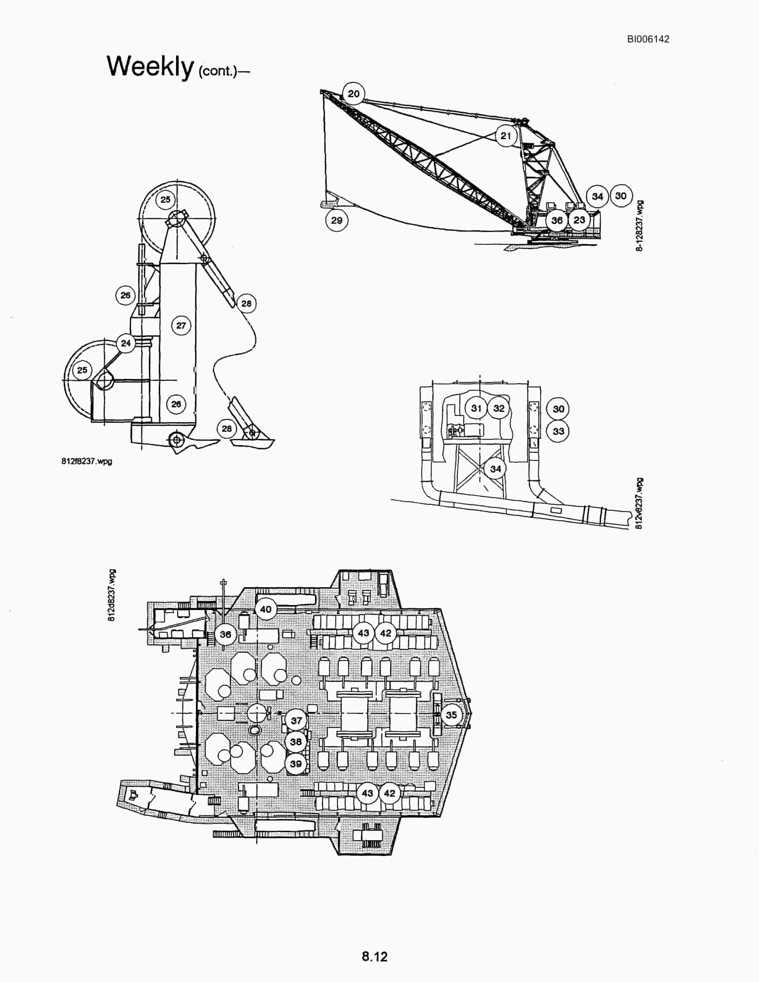 Bucyrus 8200 Technical Manual BI006142-5