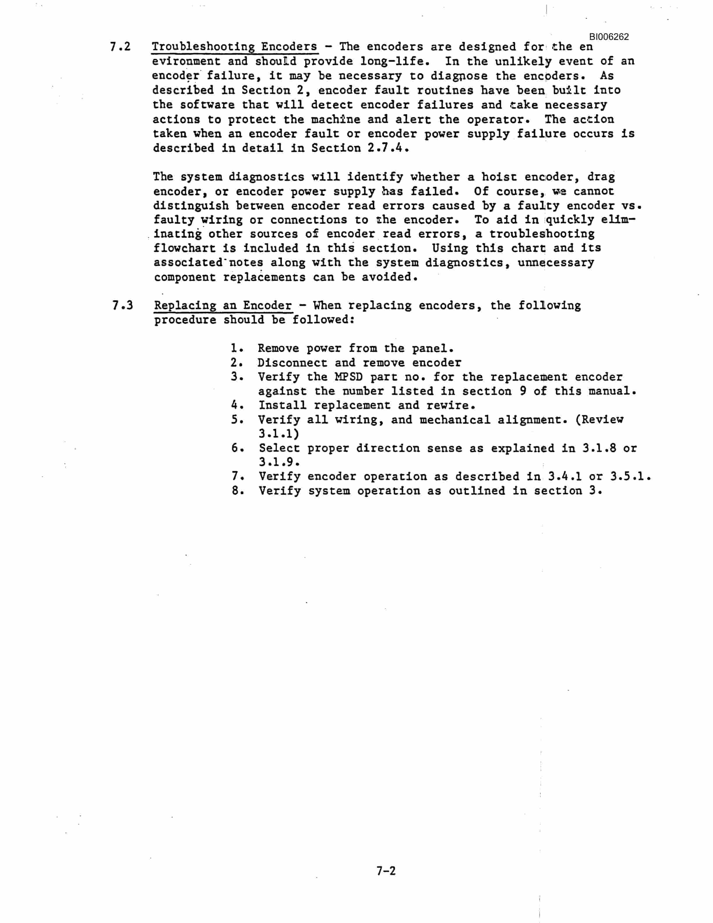 Bucyrus 8200 Technical Manual BI006262-2
