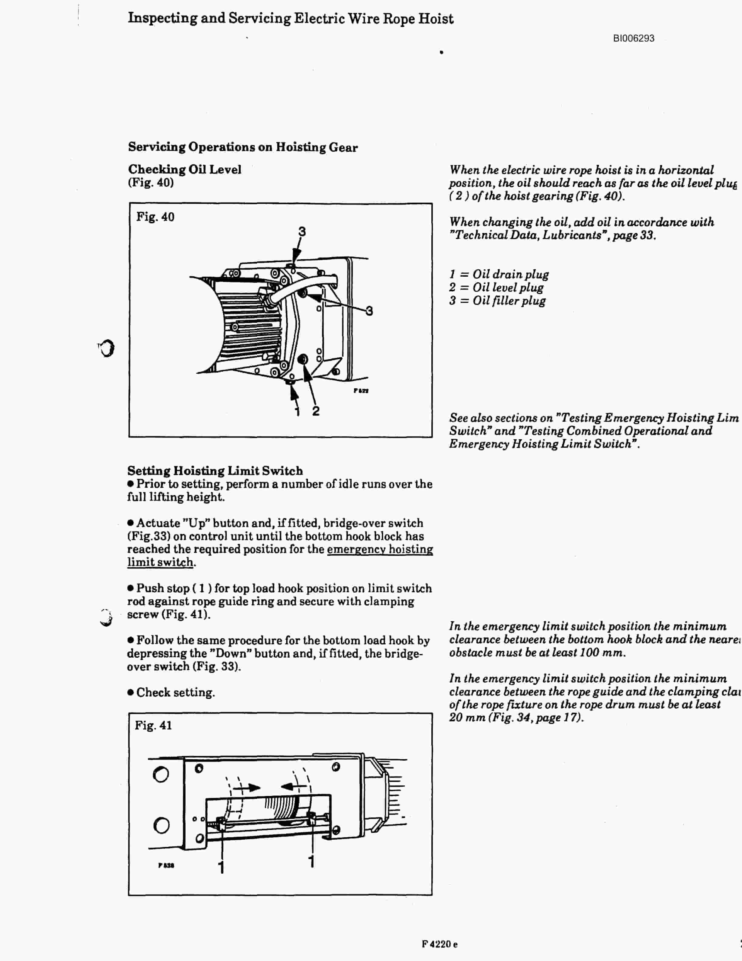 Bucyrus 8200 Technical Manual BI006293-4
