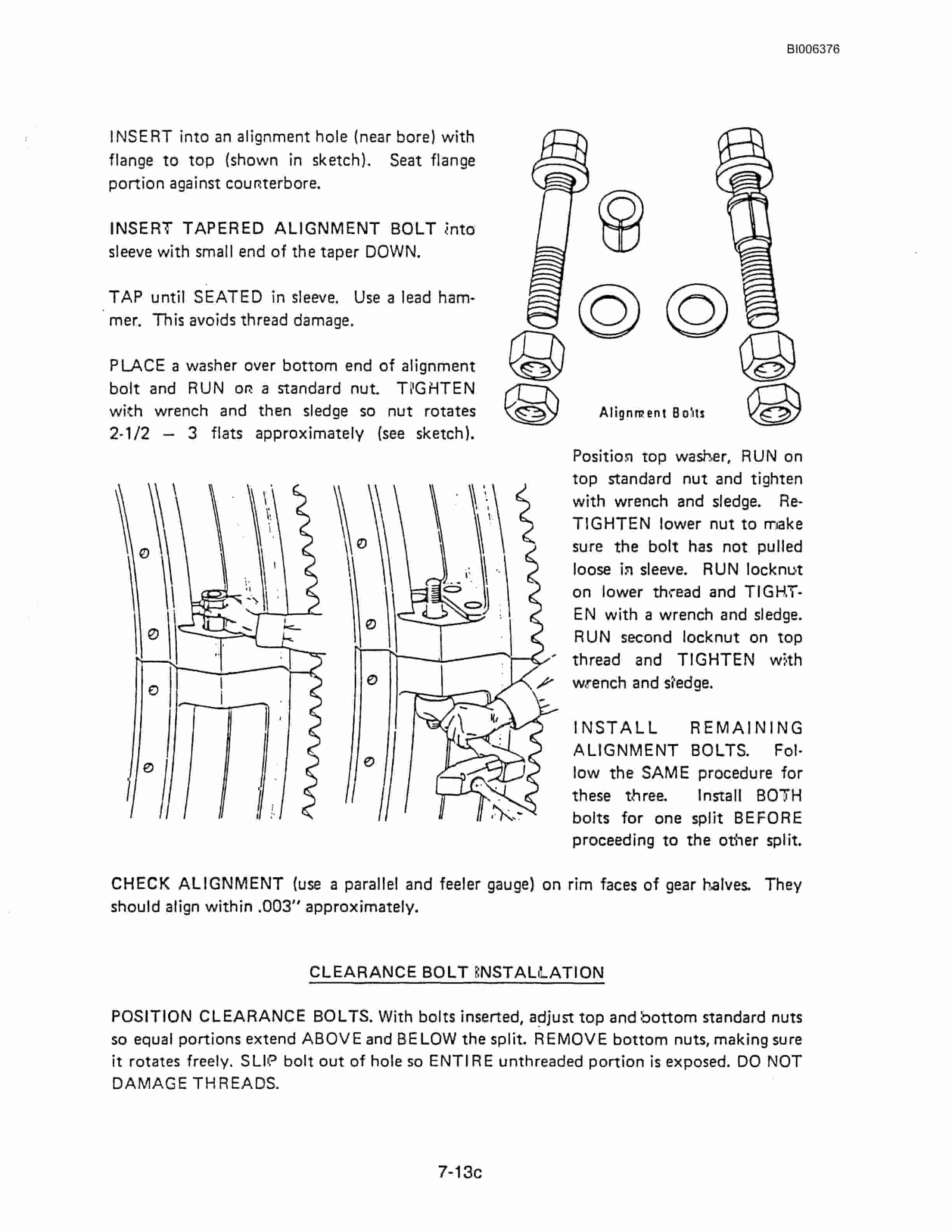 Bucyrus 8200 Technical Manual BI006376-3
