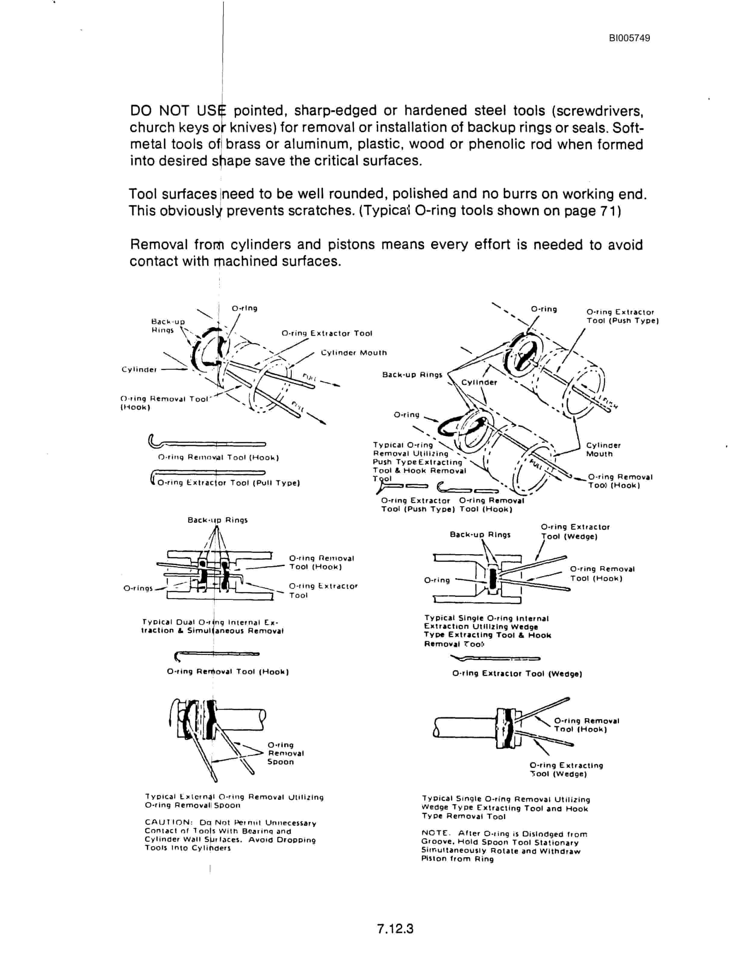 Bucyrus 8200 Walking Dragline Technical Manual BI005749-5
