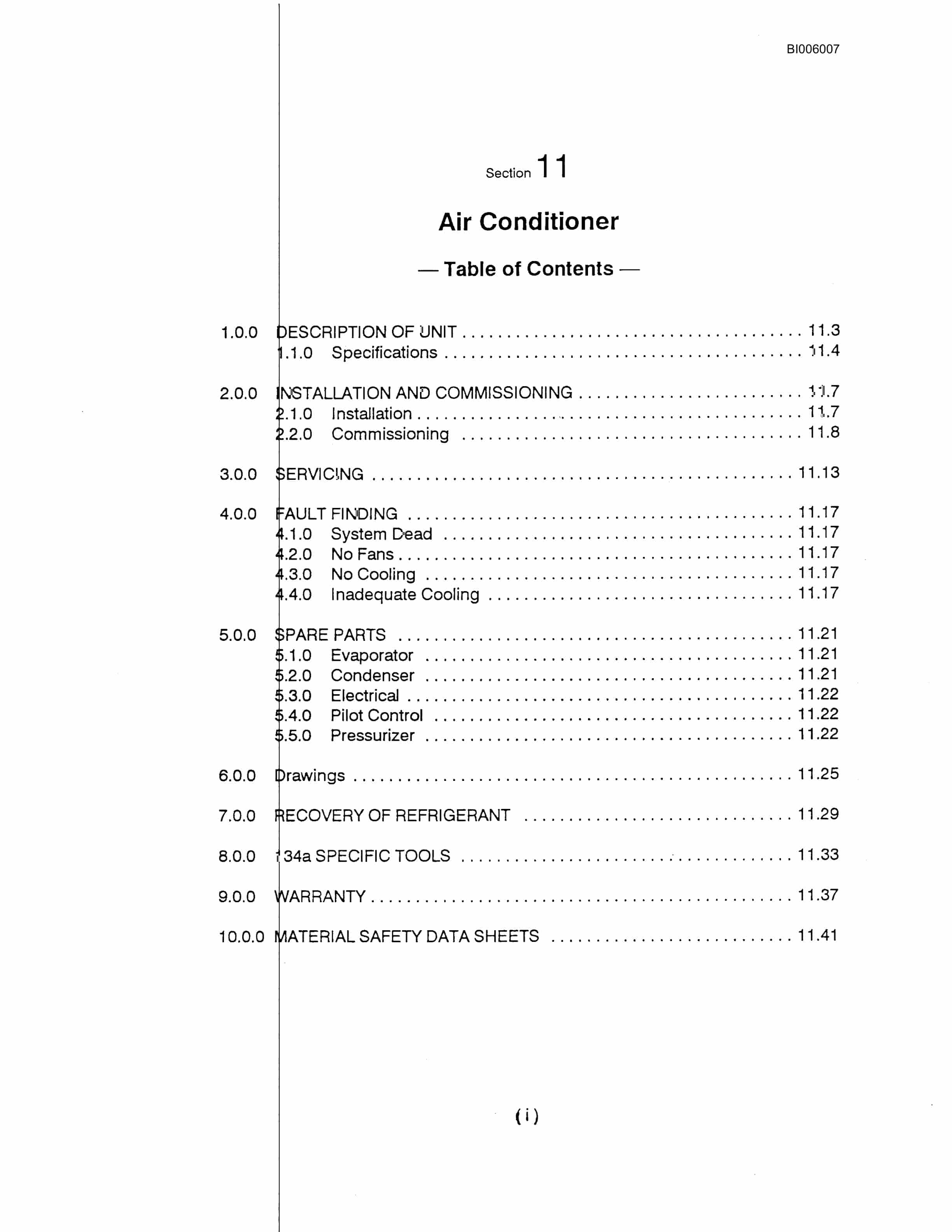 Bucyrus 8200 Walking Dragline Technical Manual BI006007-4