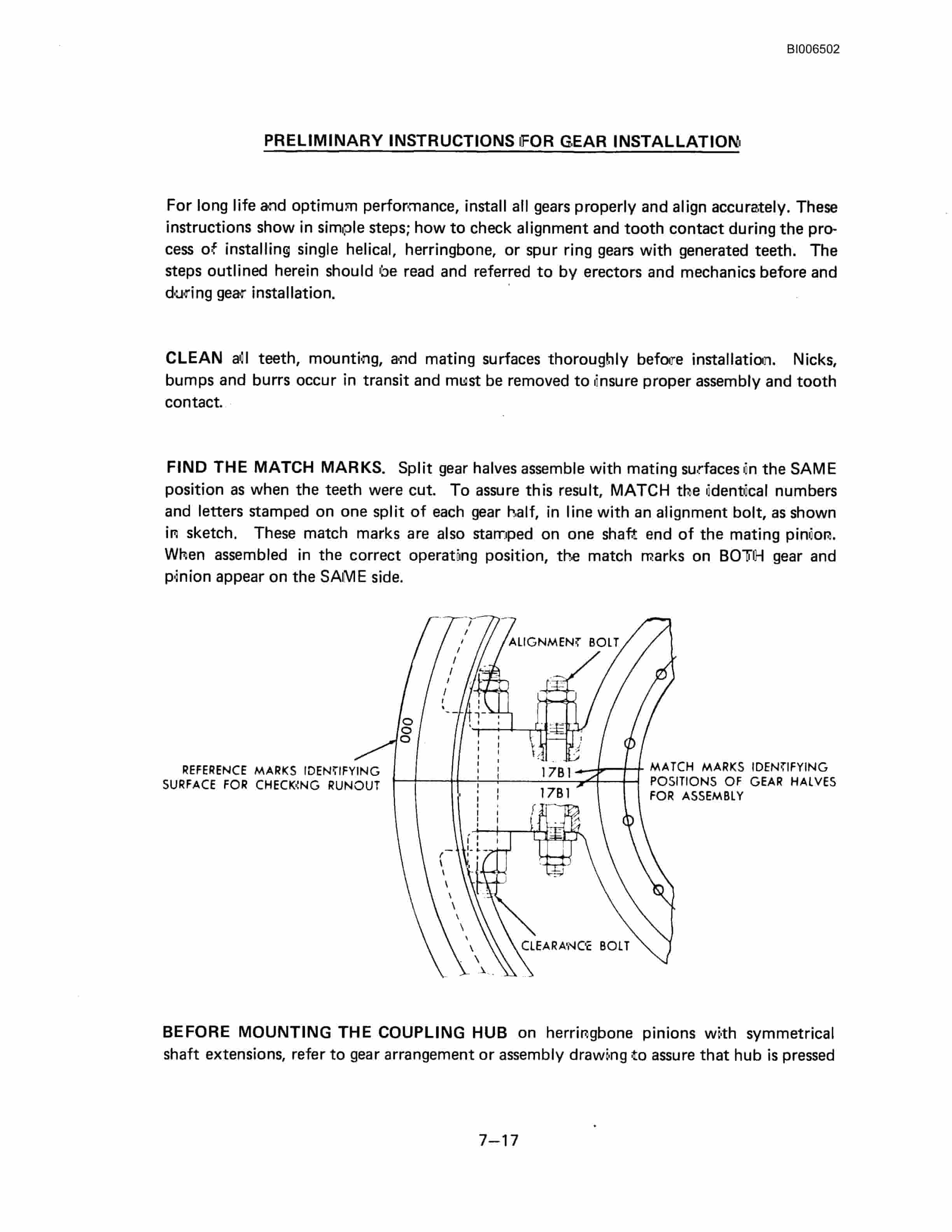 Bucyrus 8200 Walking Dragline Technical Manual BI006502-3