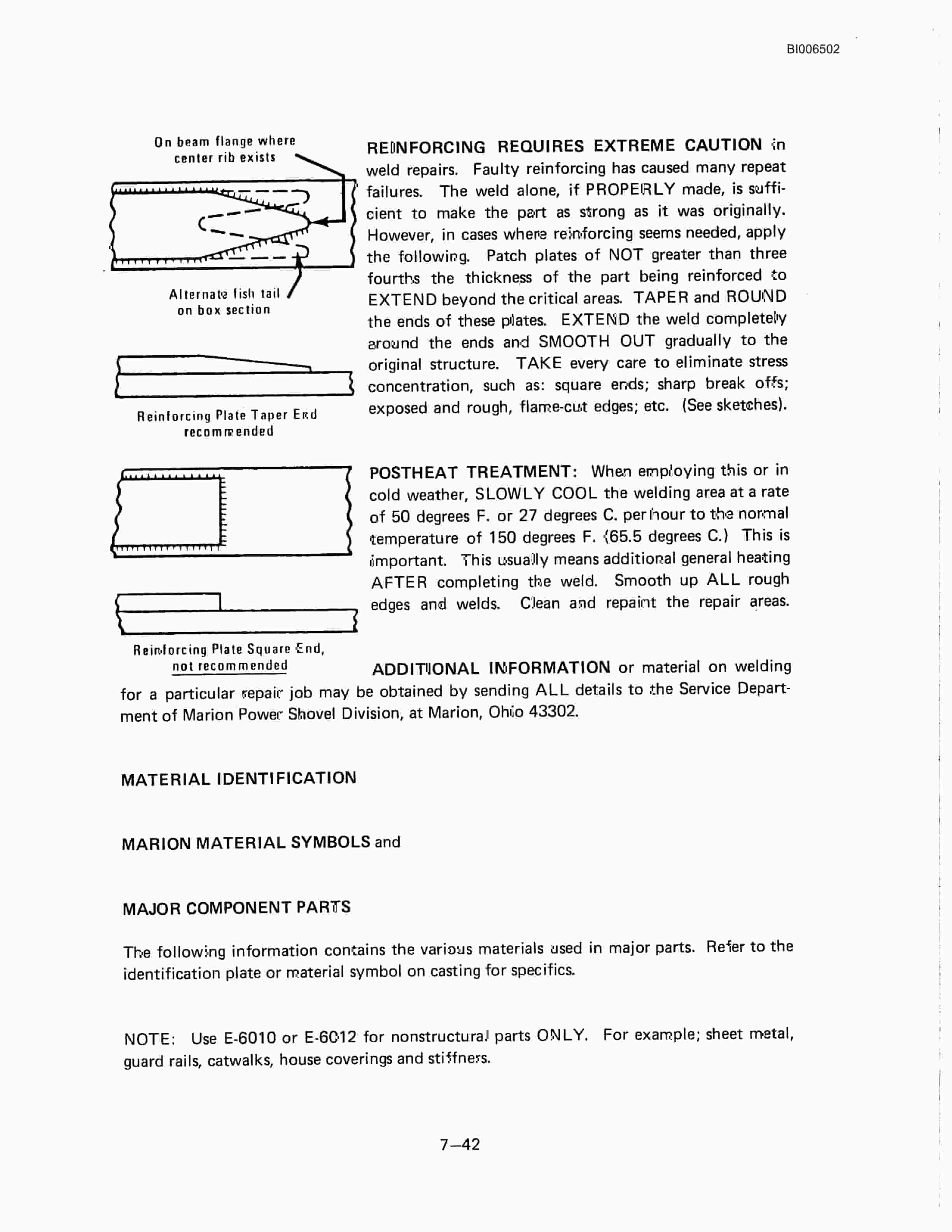 Bucyrus 8200 Walking Dragline Technical Manual BI006502-4