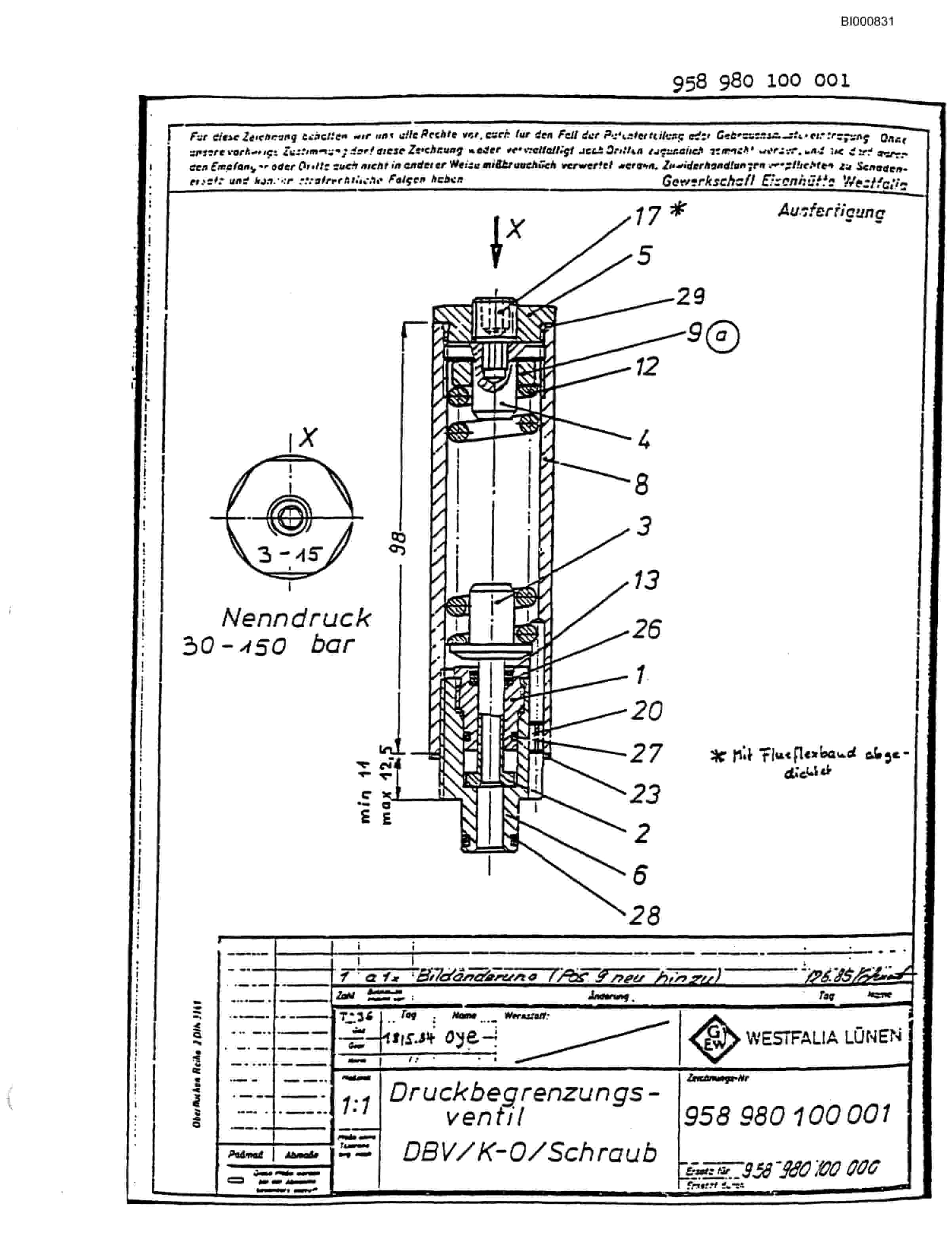 Bucyrus 84 Mining System I AFC Parts Catalog BI000831-5
