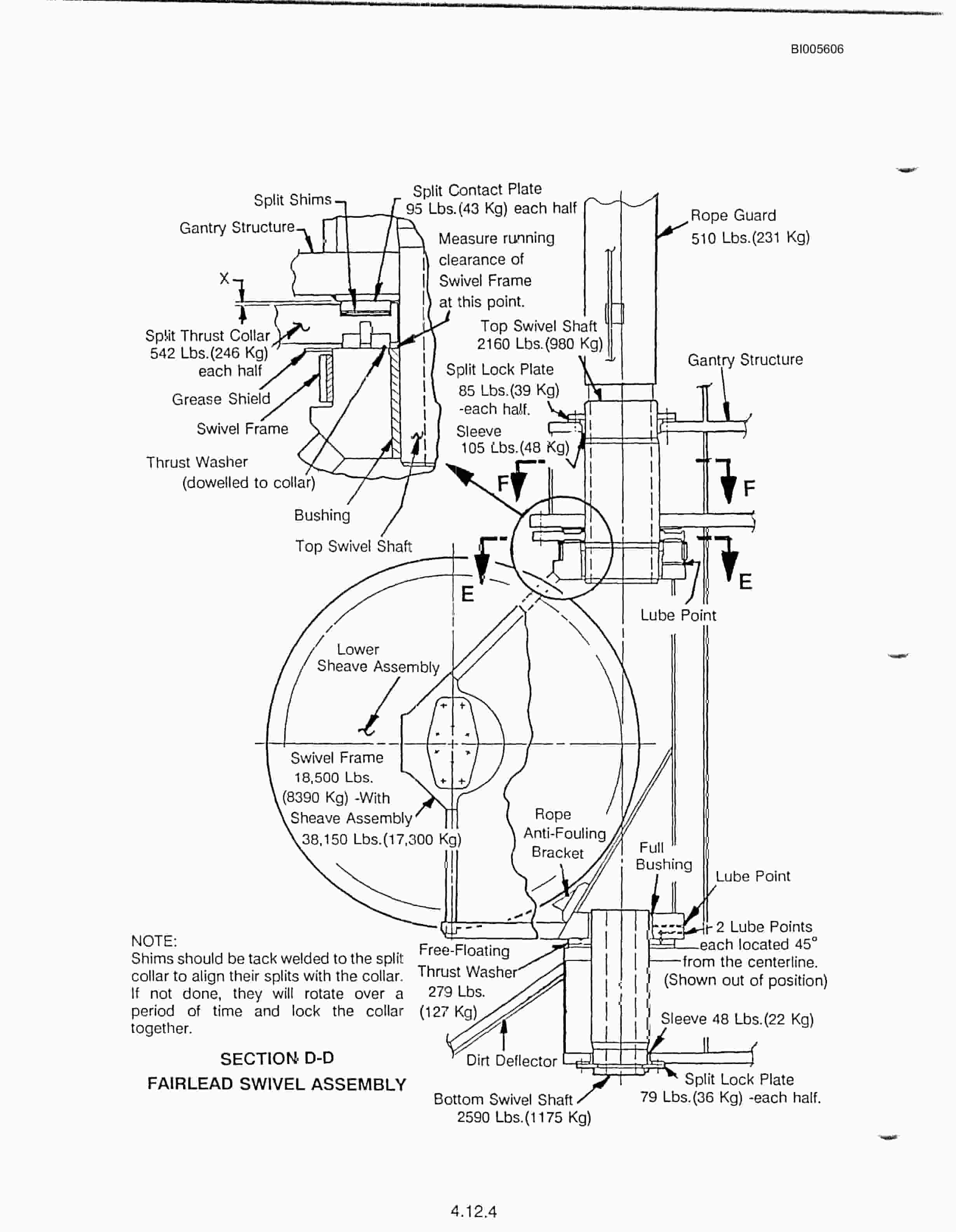 Bucyrus 8750 Walking Dragline Technical Manual BI005606-2