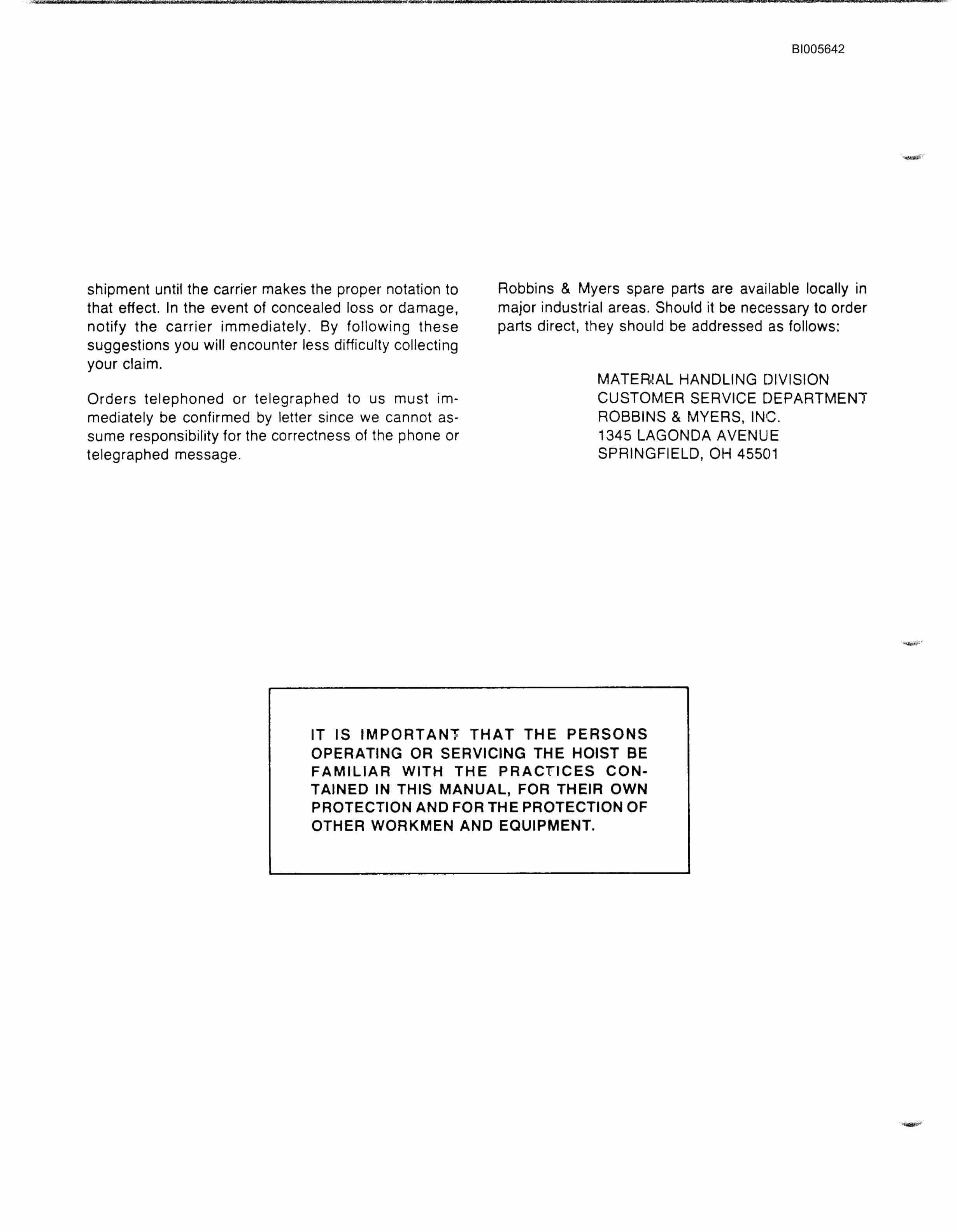 Bucyrus 8750 Walking Dragline Technical Manual BI005642-2