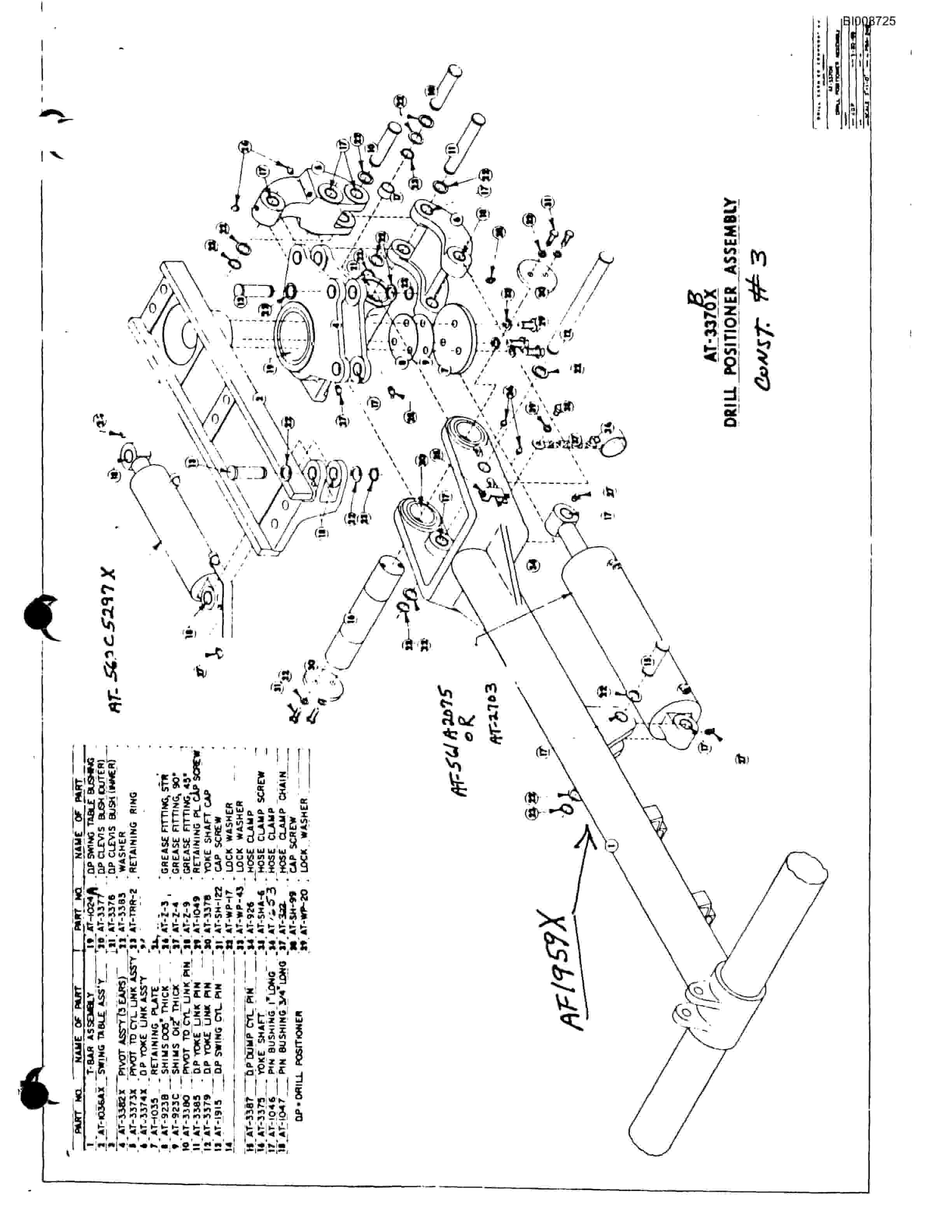 Bucyrus AT-50 Air Trac Parts Catalog BI008725-5