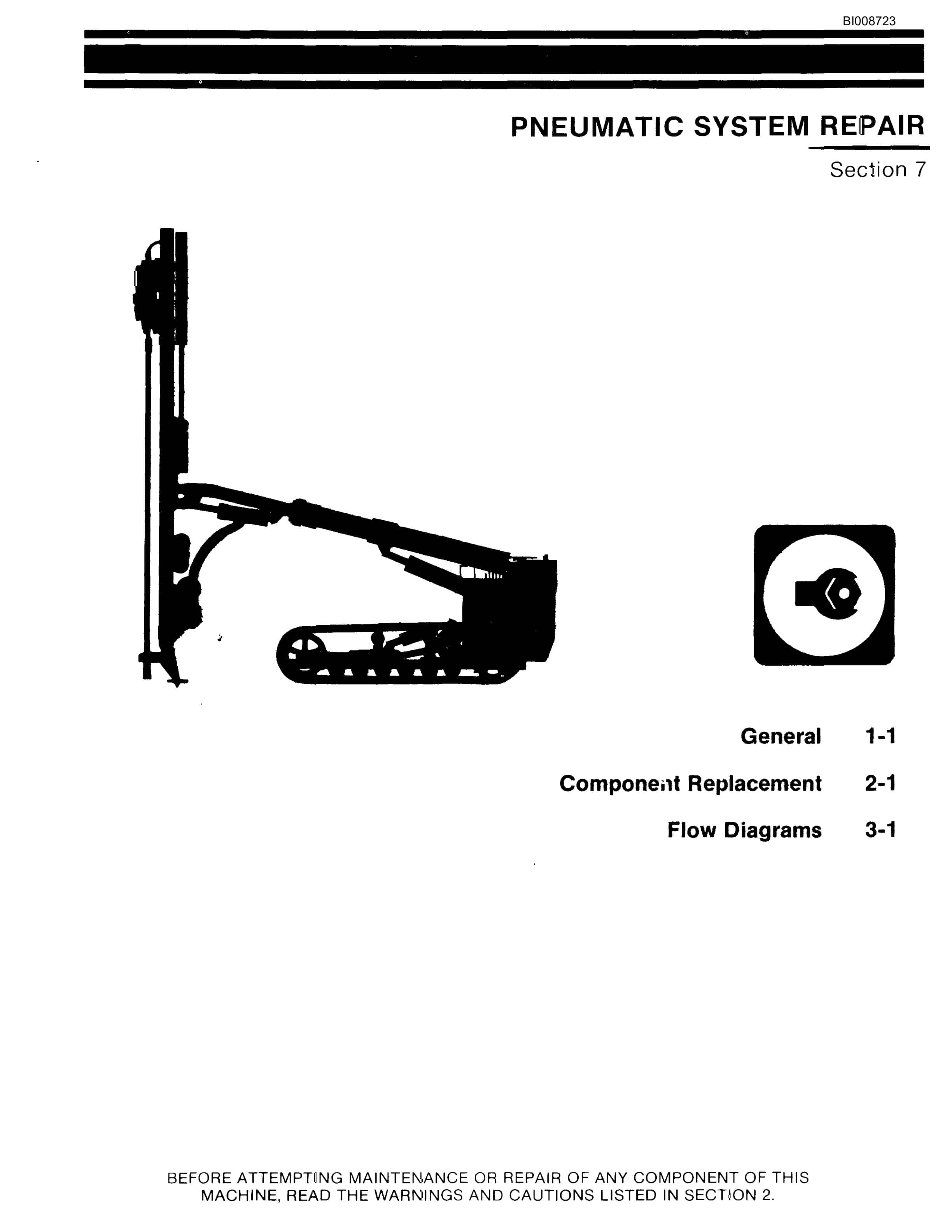 Bucyrus ATD3700A Air Trac Technical Manual BI008723-3