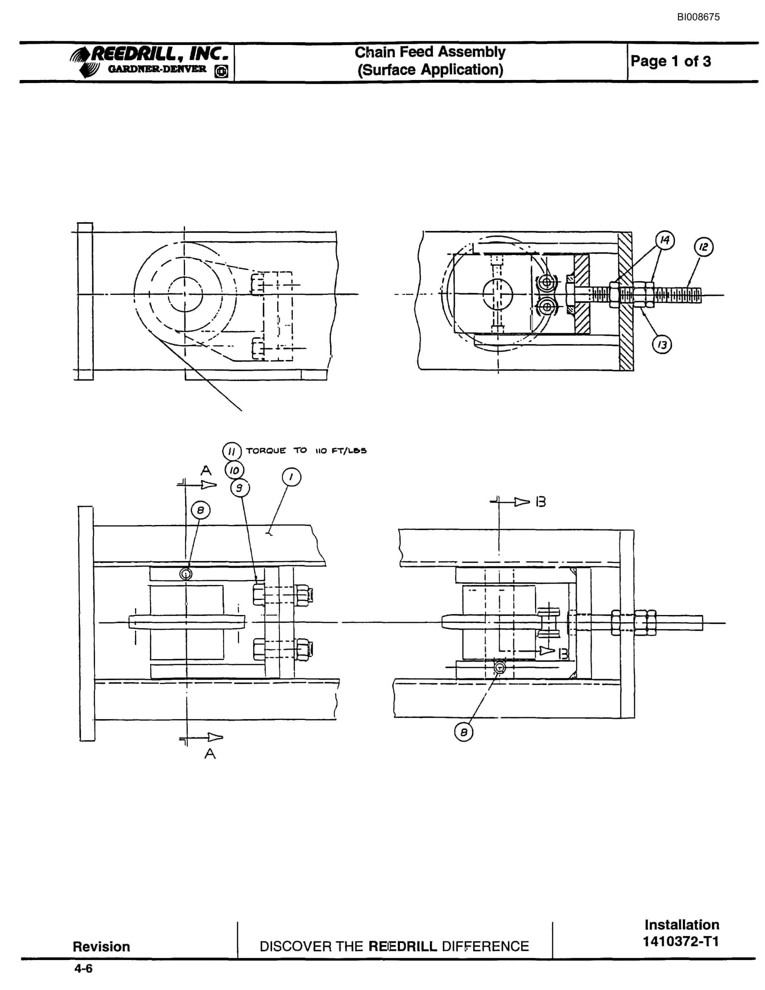 Bucyrus ATD3800 Air Trac Parts Catalog BI008675-2