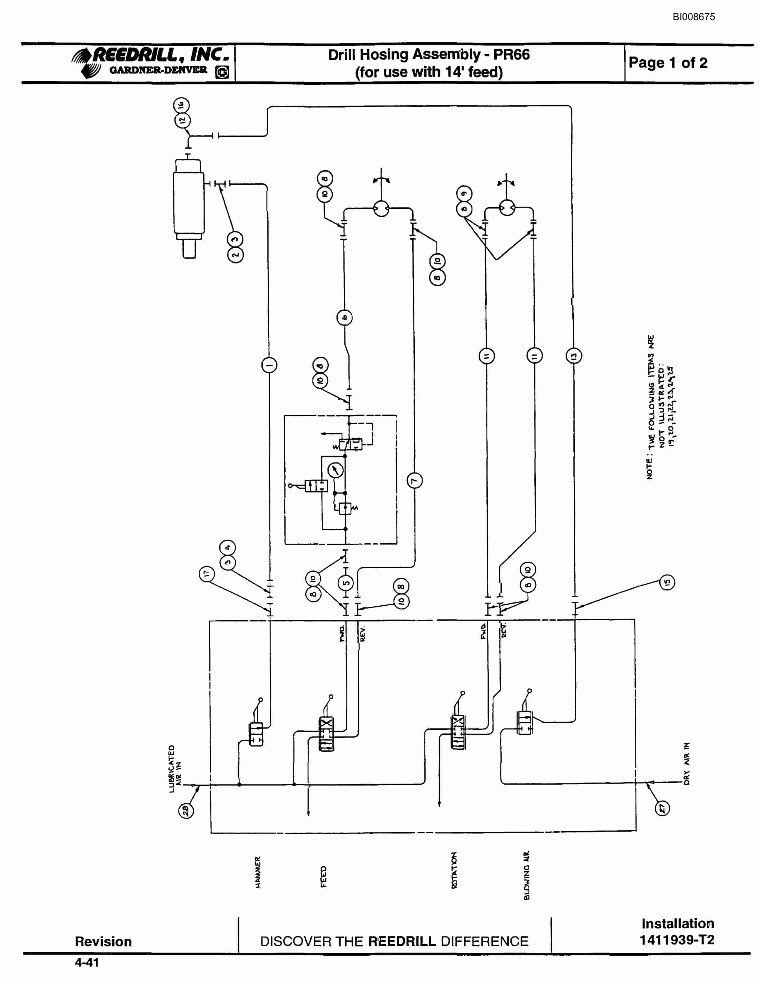 Bucyrus ATD3800 Air Trac Parts Catalog BI008675-3