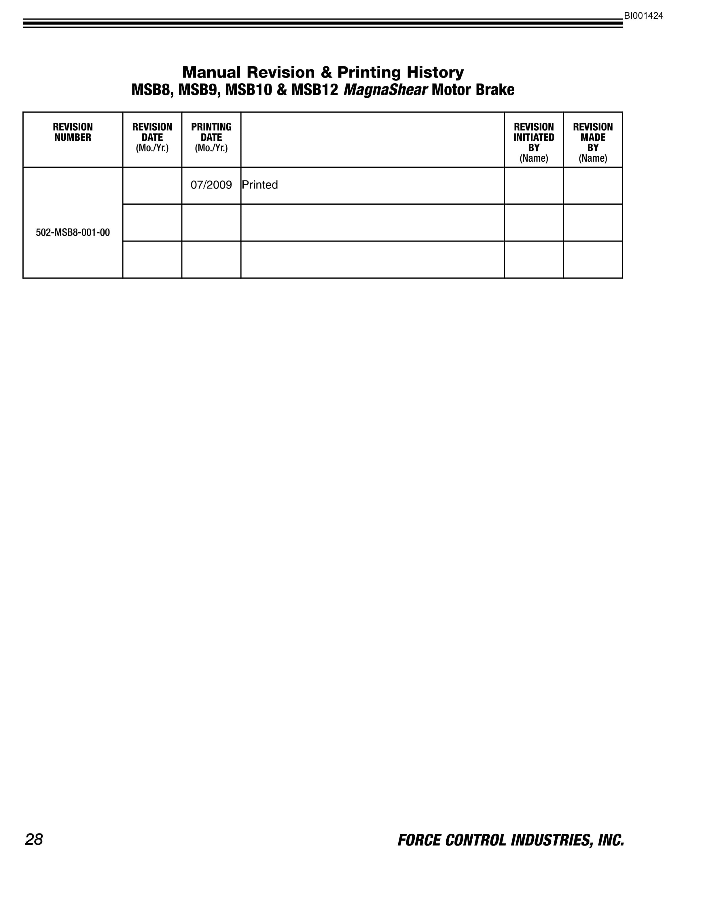 Bucyrus BC200 Belt System Parts Catalog BI001424-4