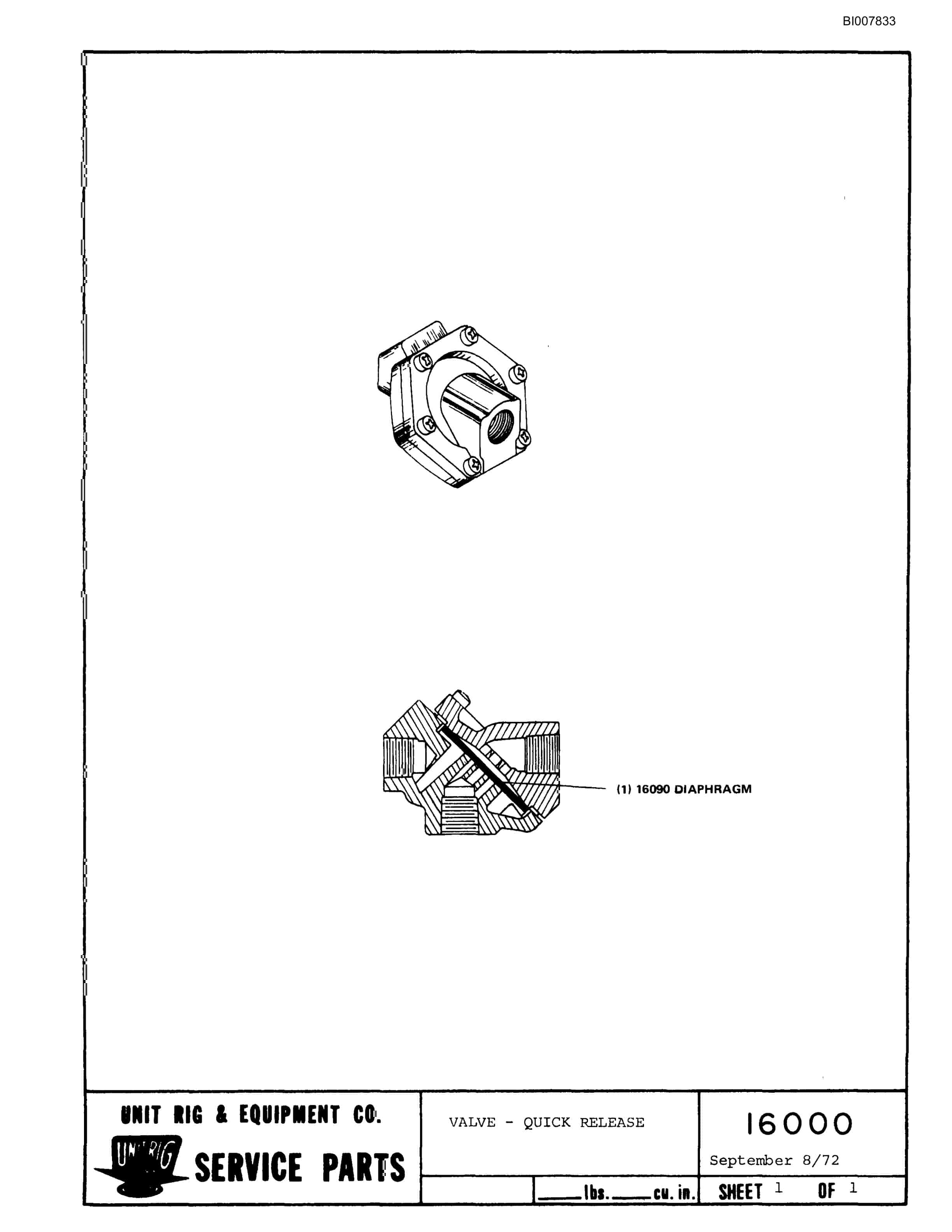 Bucyrus BD-145 Parts Catalog BI007833 Vol 2-4
