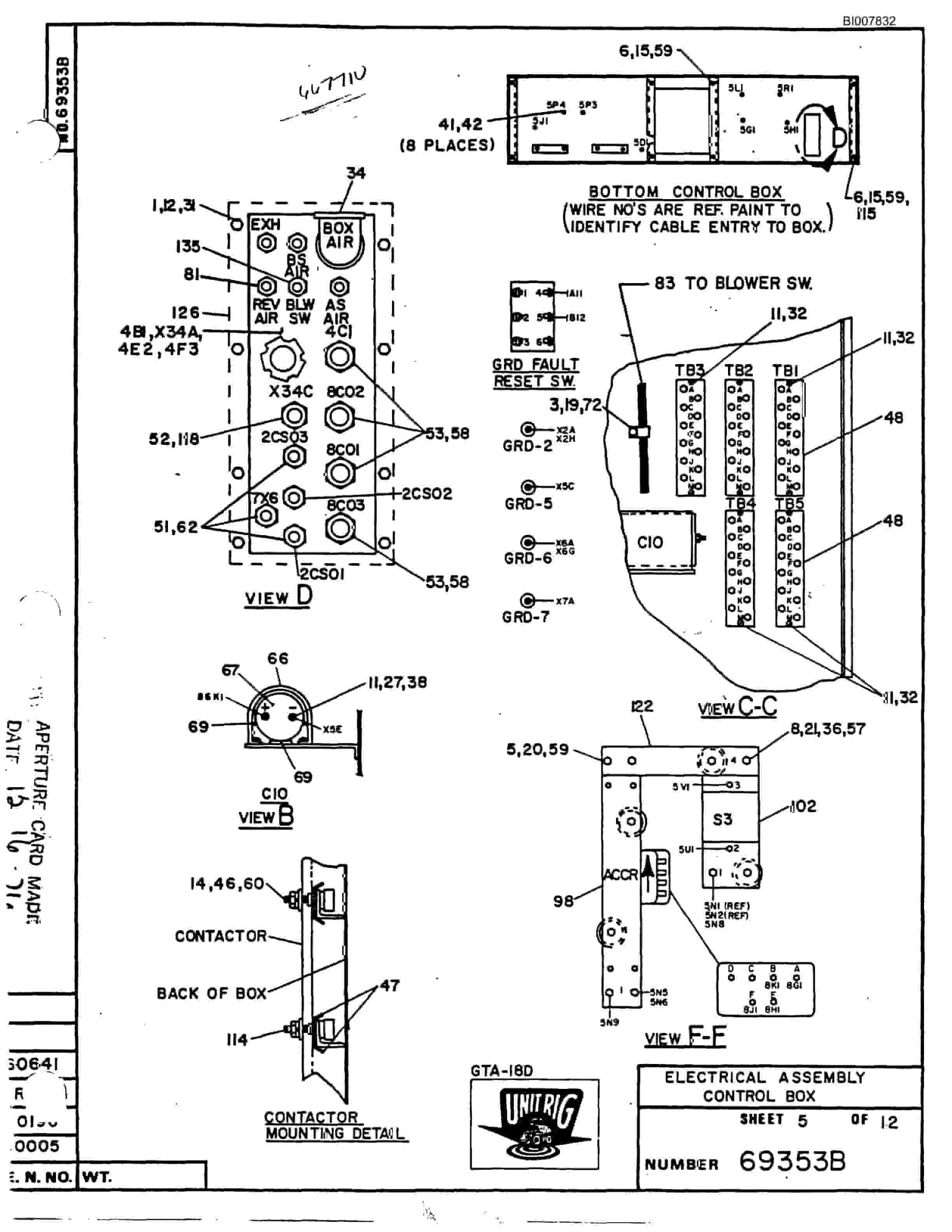 Bucyrus BD-180 Parts Catalog BI007832-2