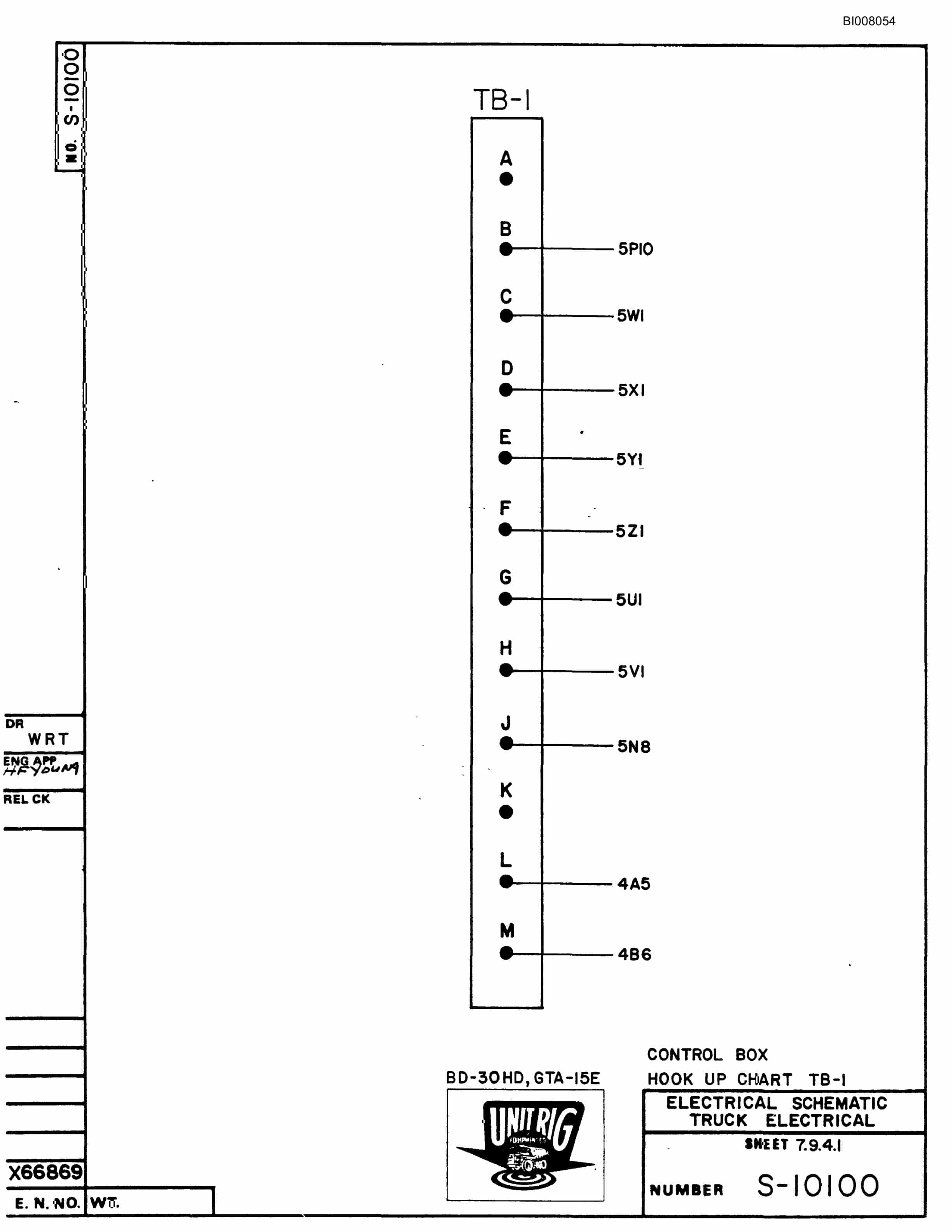 Bucyrus BD-30HD Assembly Parts Catalog BI008054-5