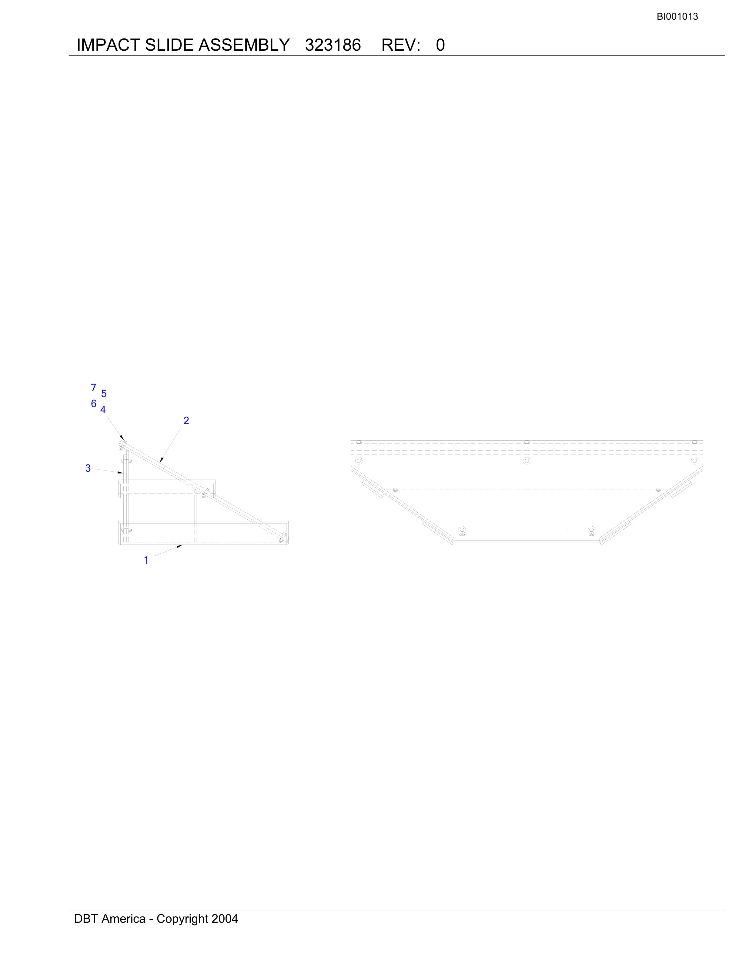 Bucyrus Belt System Parts Catalog BI001013-3