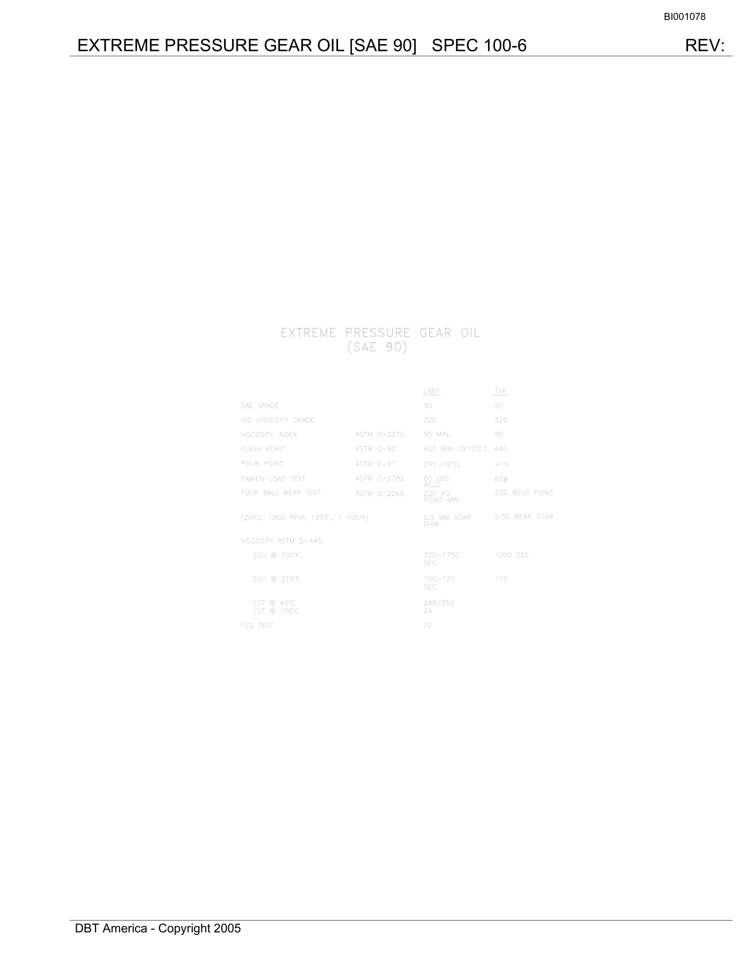 Bucyrus Belt System Parts Catalog BI001078-4