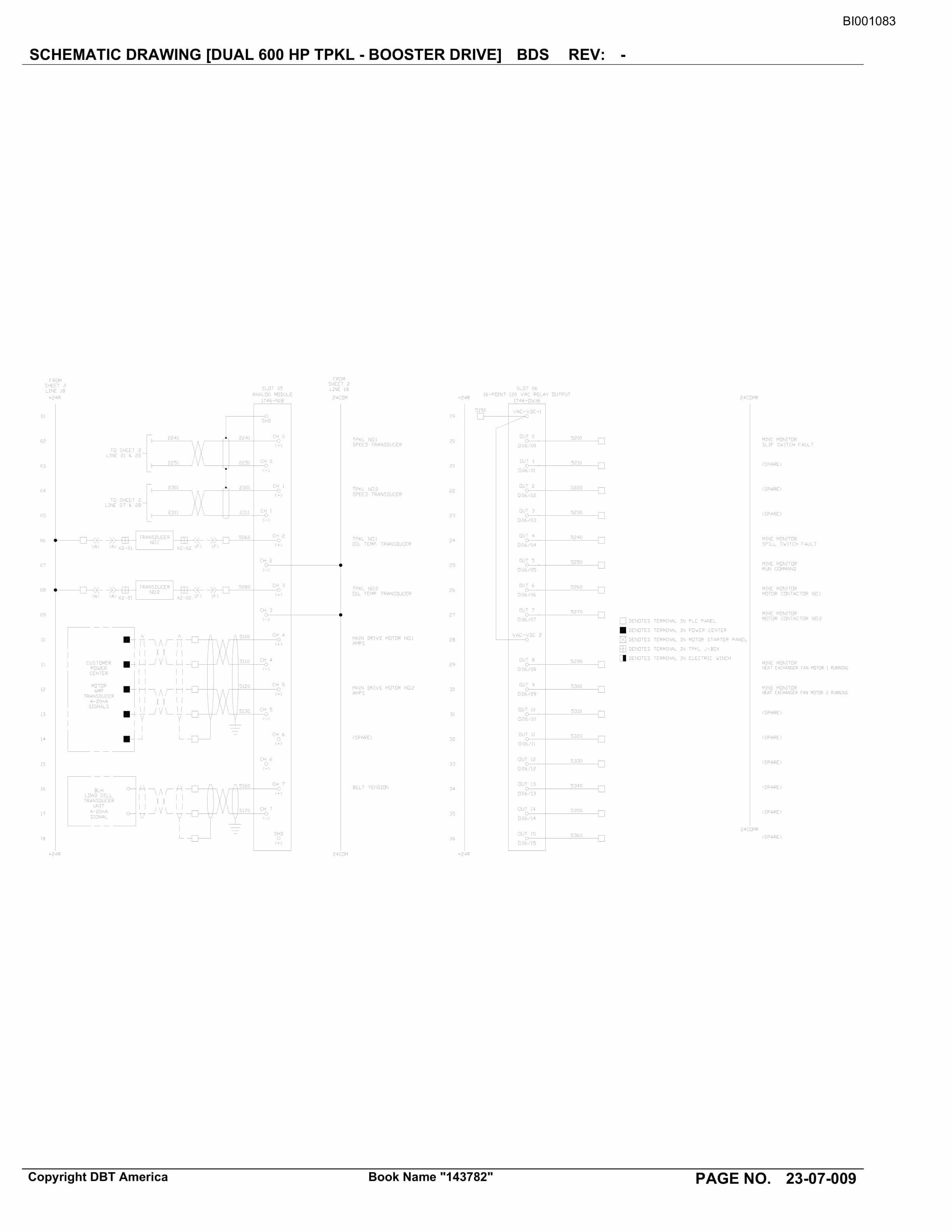 Bucyrus Belt System Parts Catalog BI001083-3