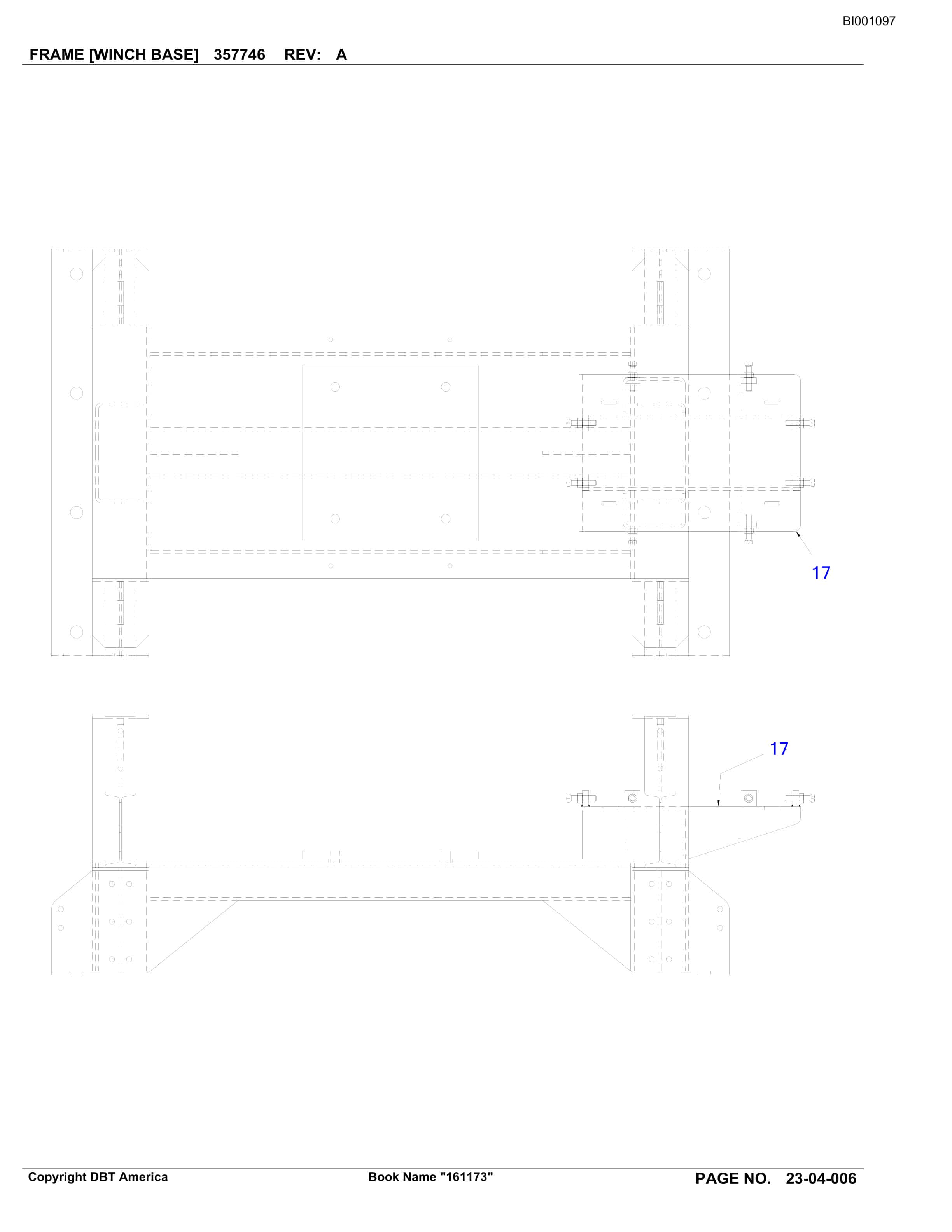 Bucyrus Belt System Parts Catalog BI001097-2