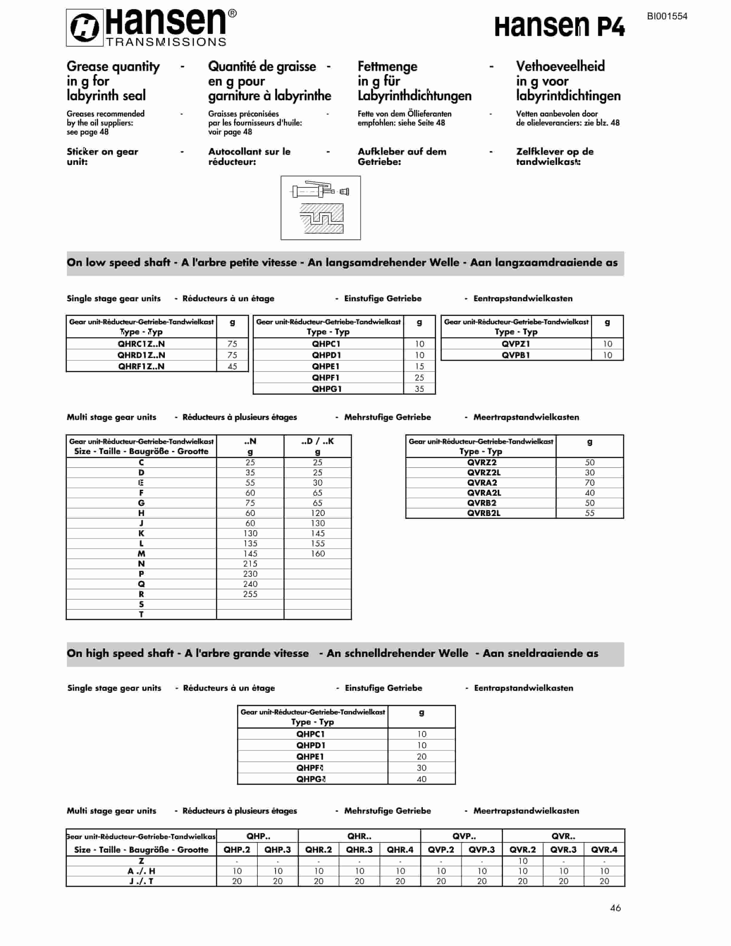 Bucyrus Belt System Parts Catalog BI001554-3