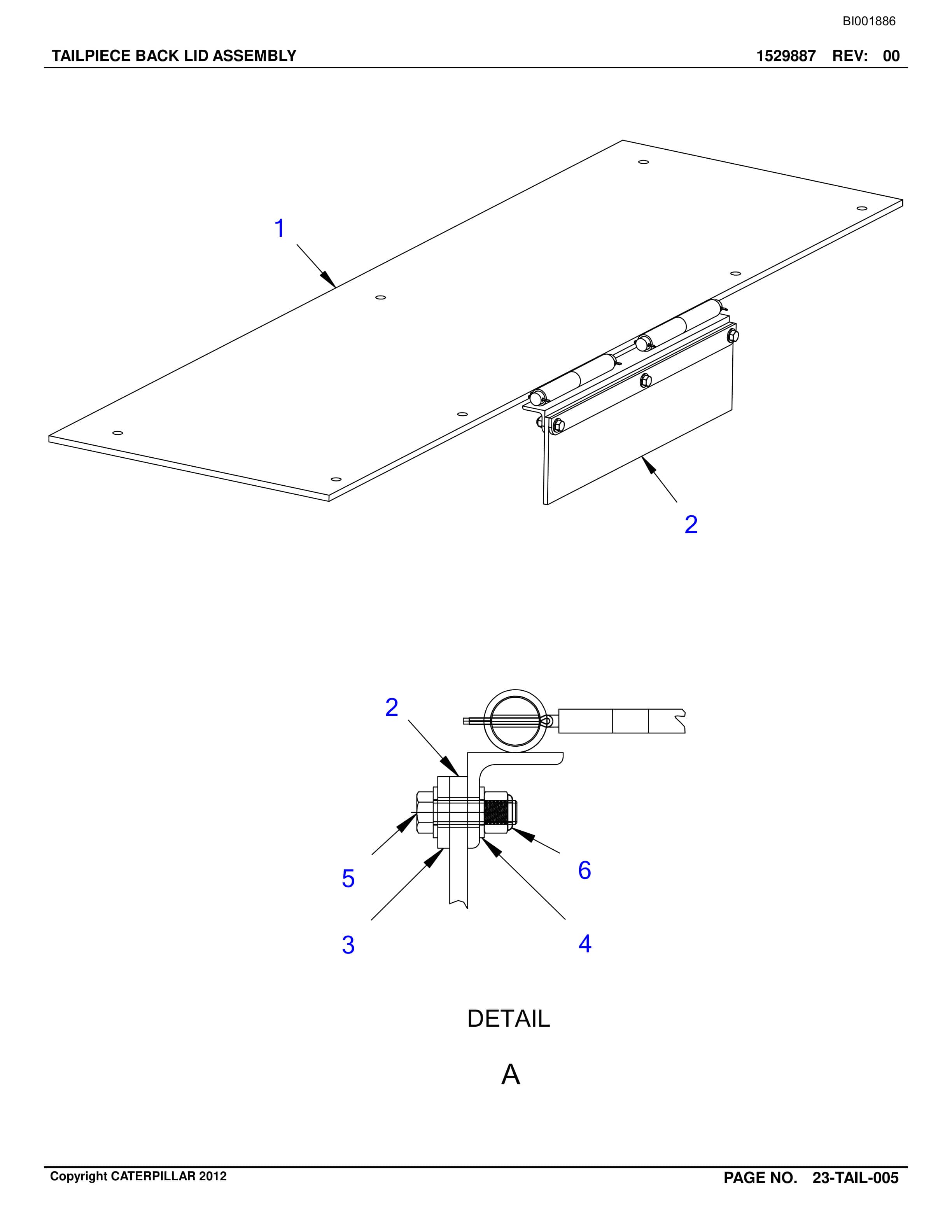 Bucyrus Belt System Parts Catalog BI001886-4