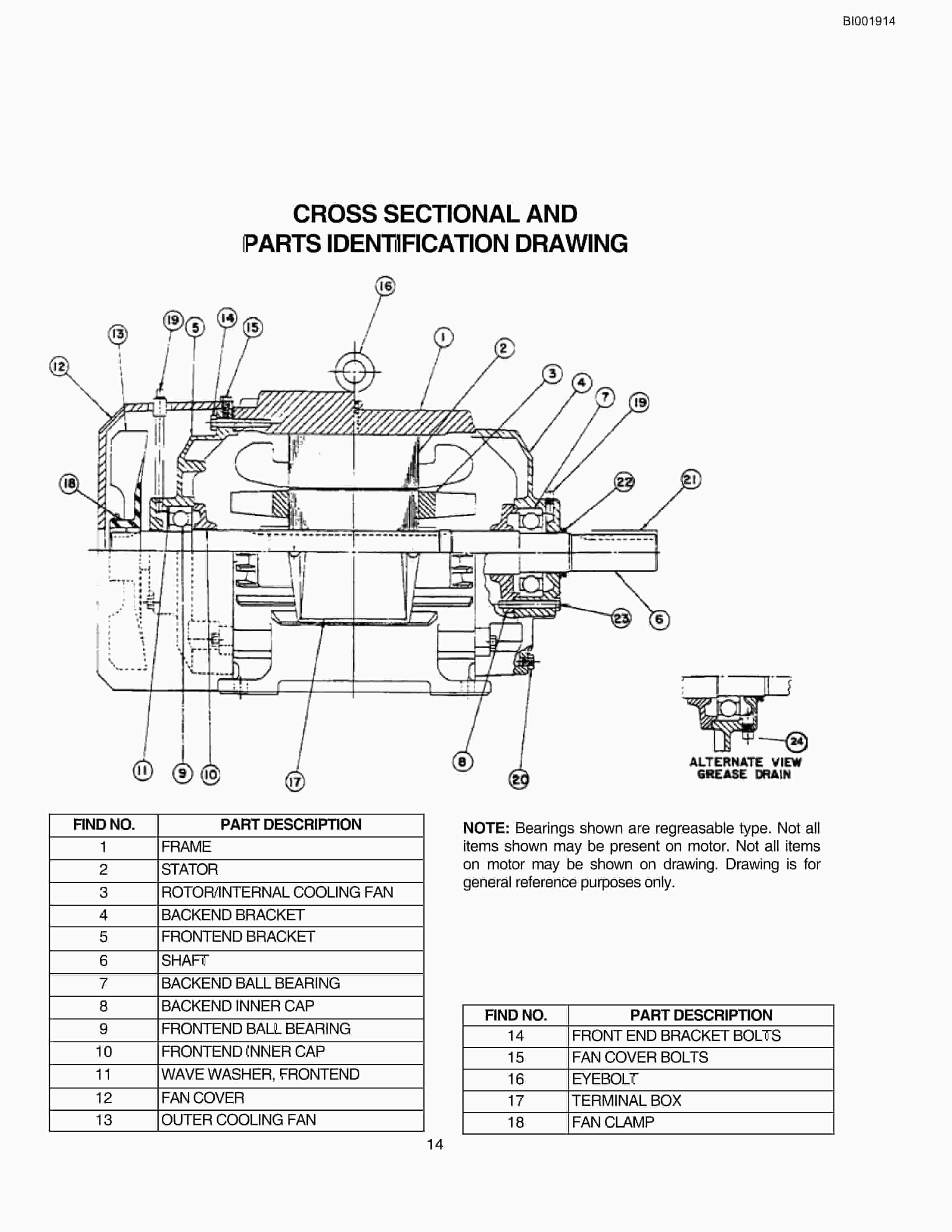 Bucyrus Belt System Parts Catalog BI001914-3