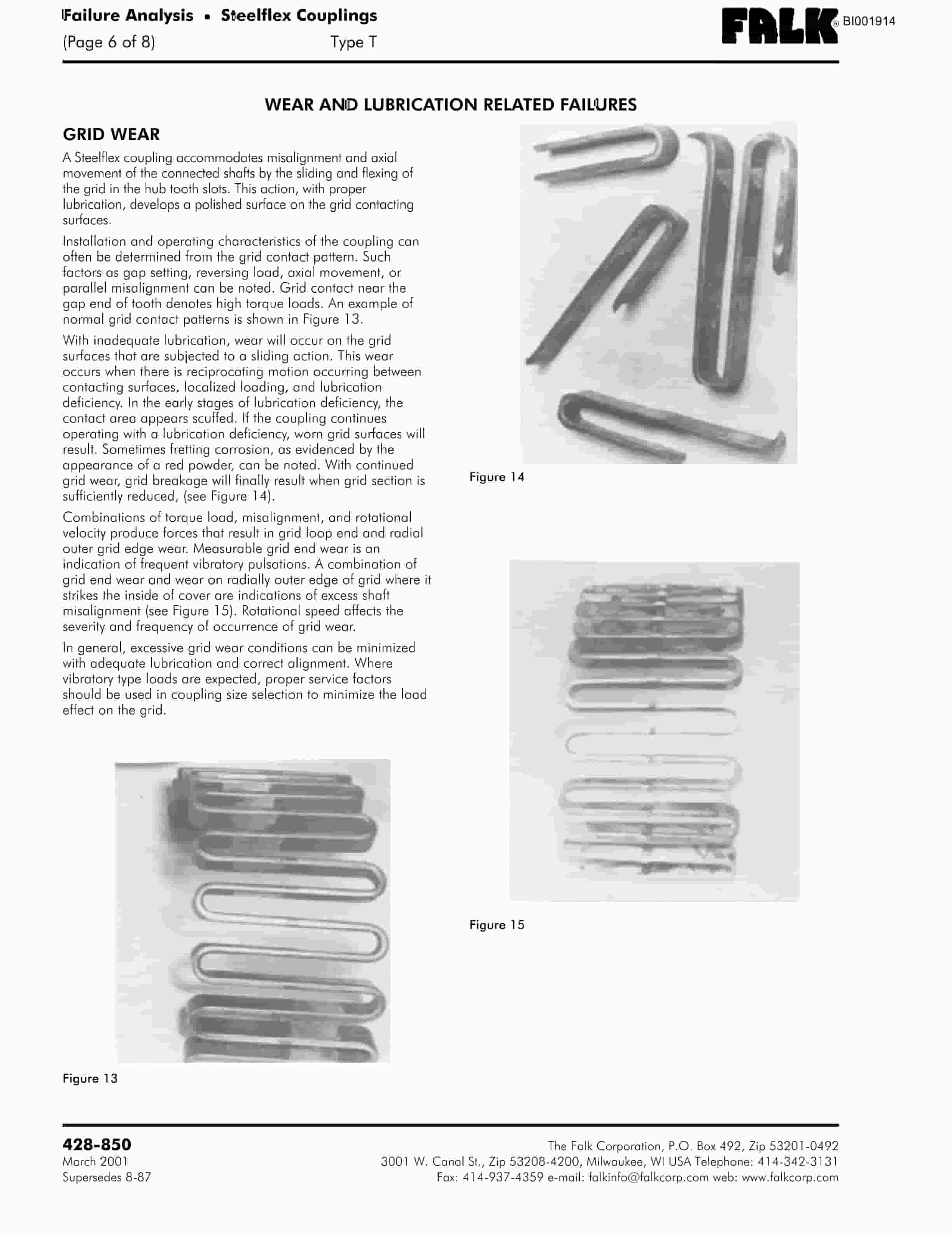 Bucyrus Belt System Parts Catalog BI001914-4