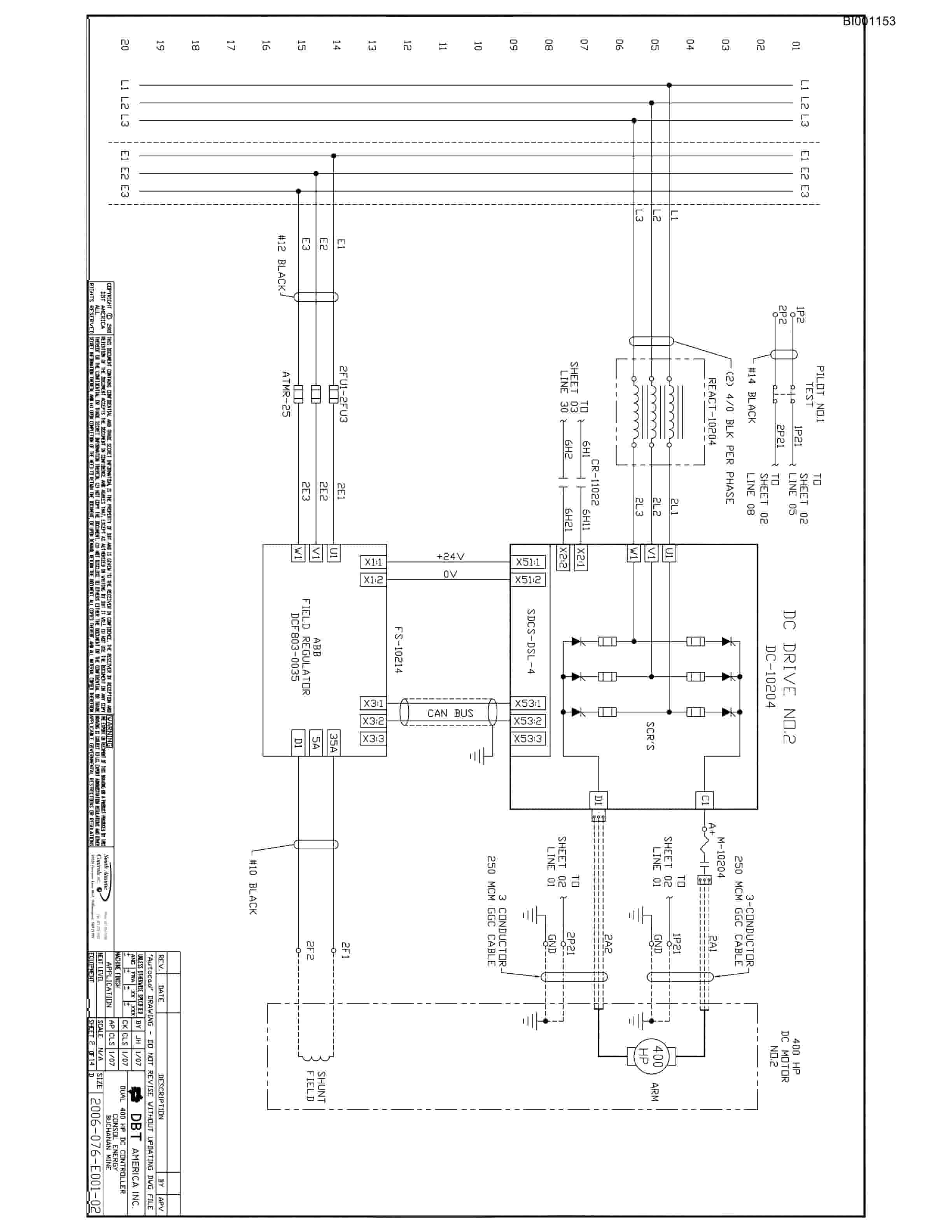 Bucyrus Belt System Spare Parts List BI001153-3