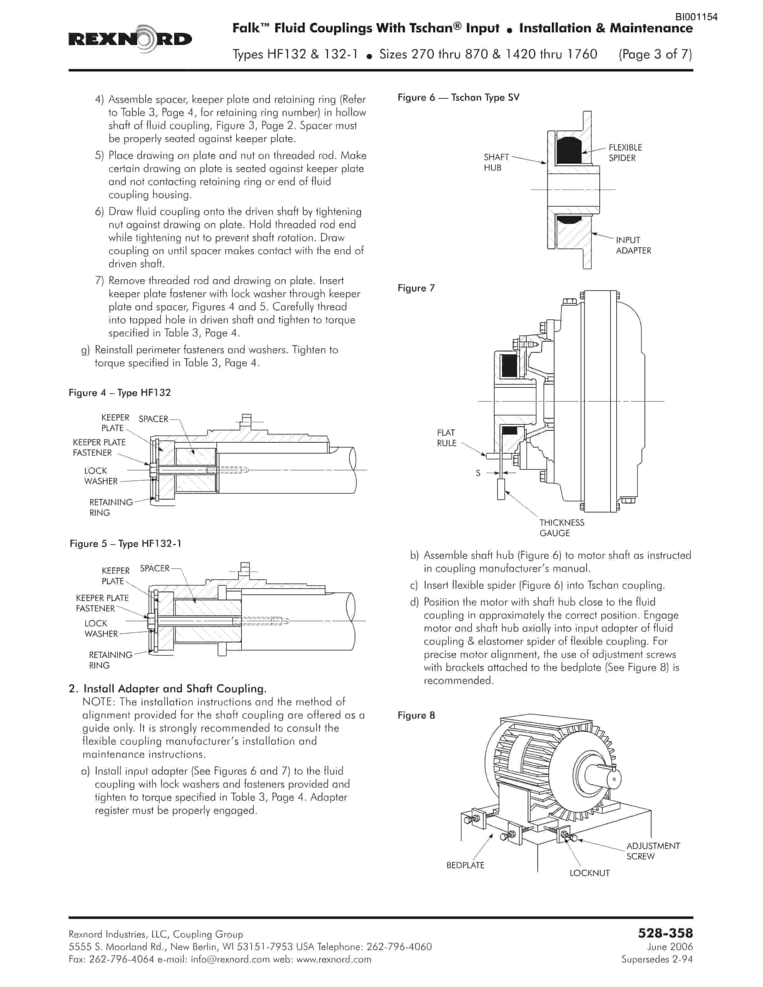 Bucyrus Belt System Spare Parts List BI001154-5