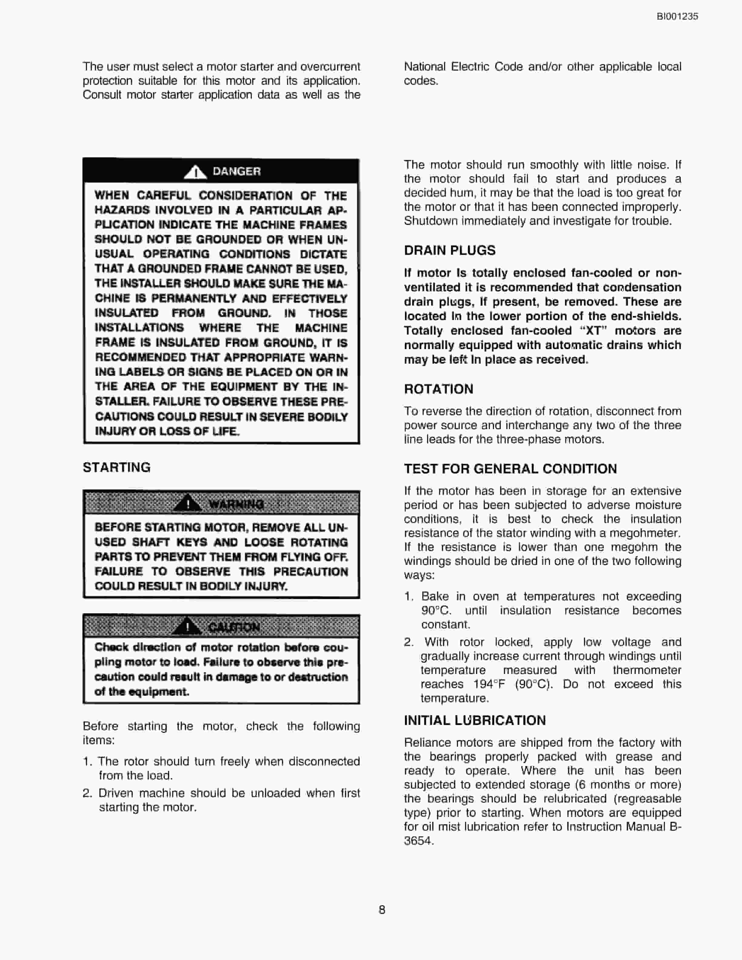 Bucyrus Belt System Spare Parts List BI001235-3
