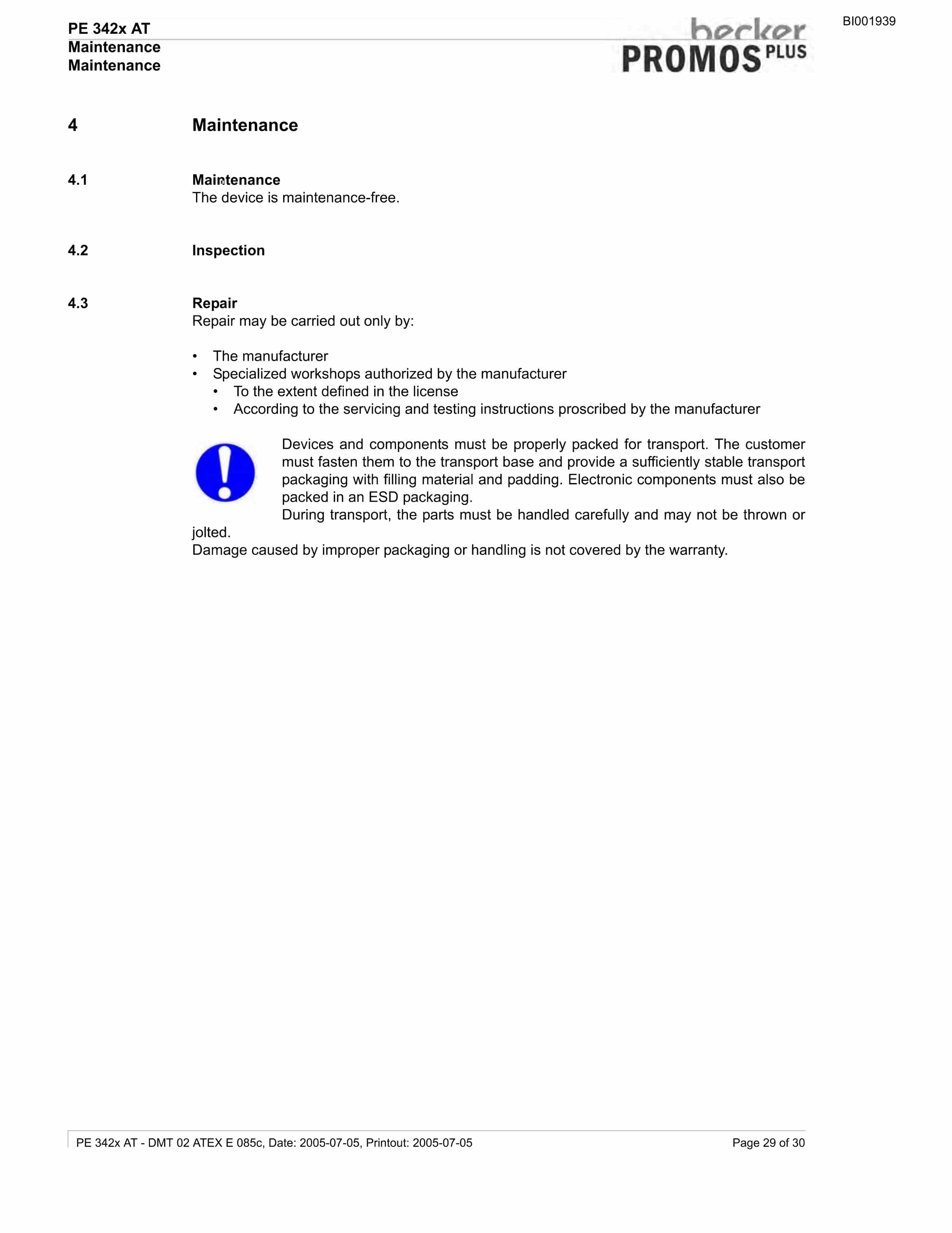 Bucyrus Belt System Spare Parts List BI001939-4
