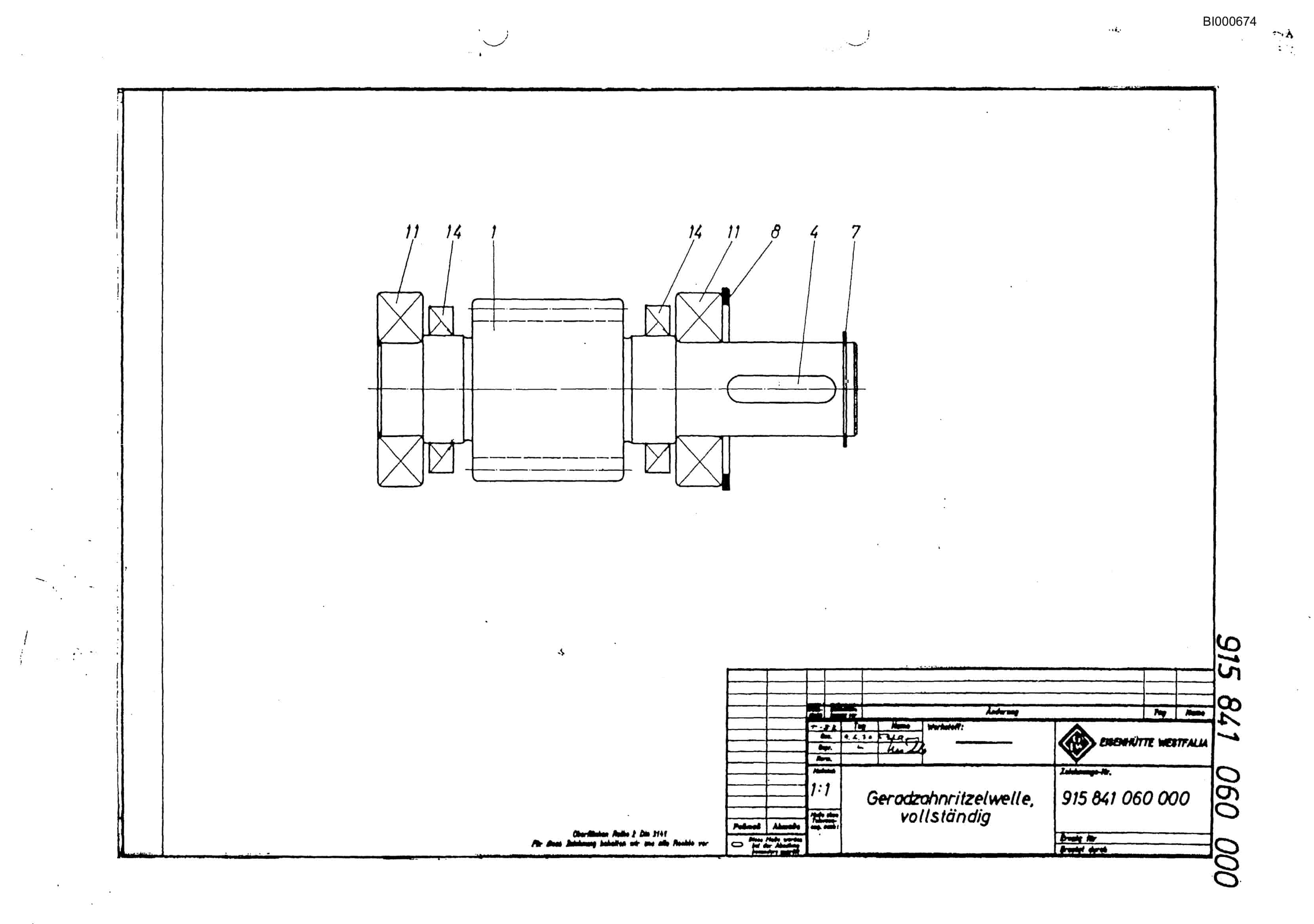 Bucyrus Blacksville Face Conveyor Parts Catalog BI000674-2