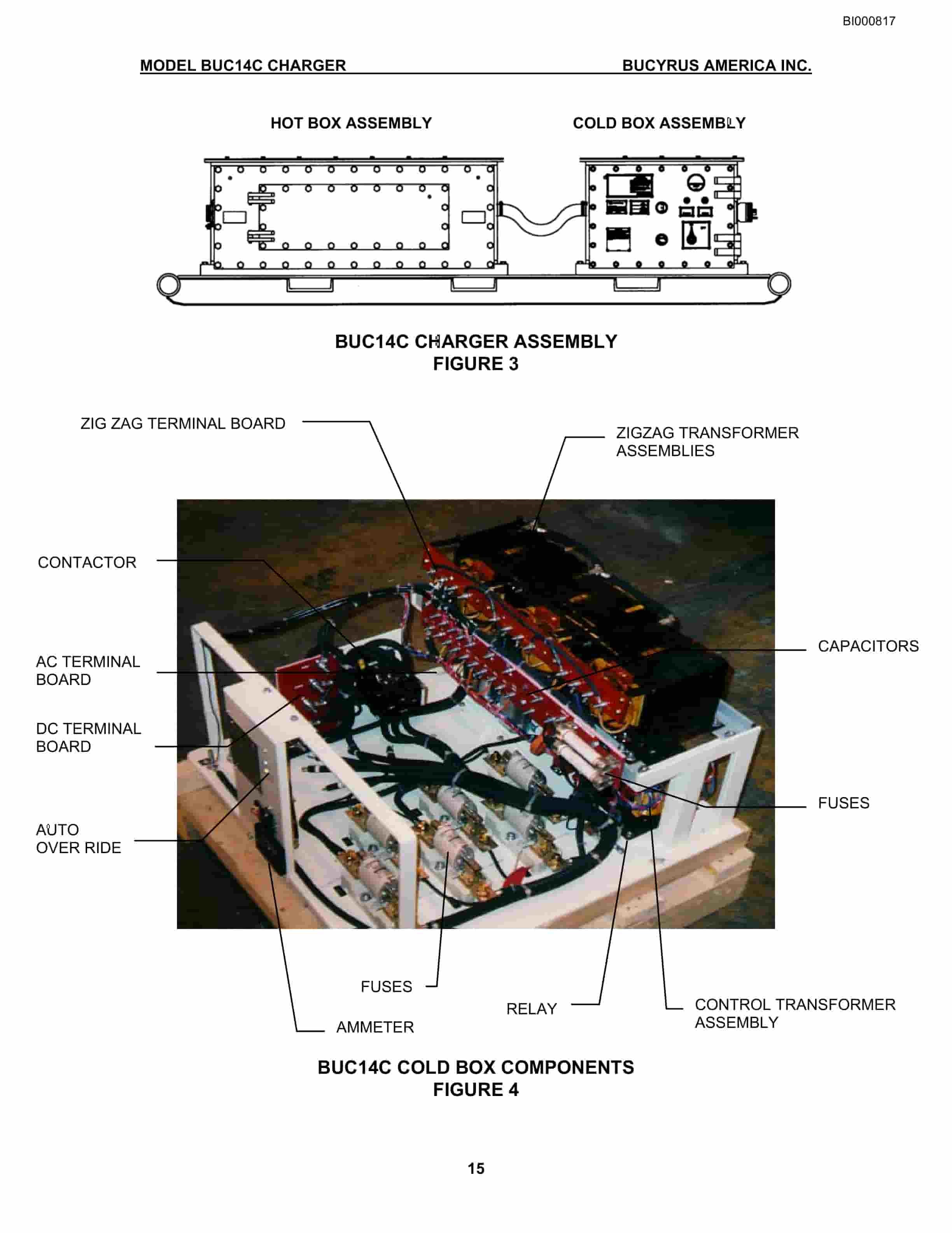 Bucyrus BUC14C Battery Charger Technical Manual BI000817-5