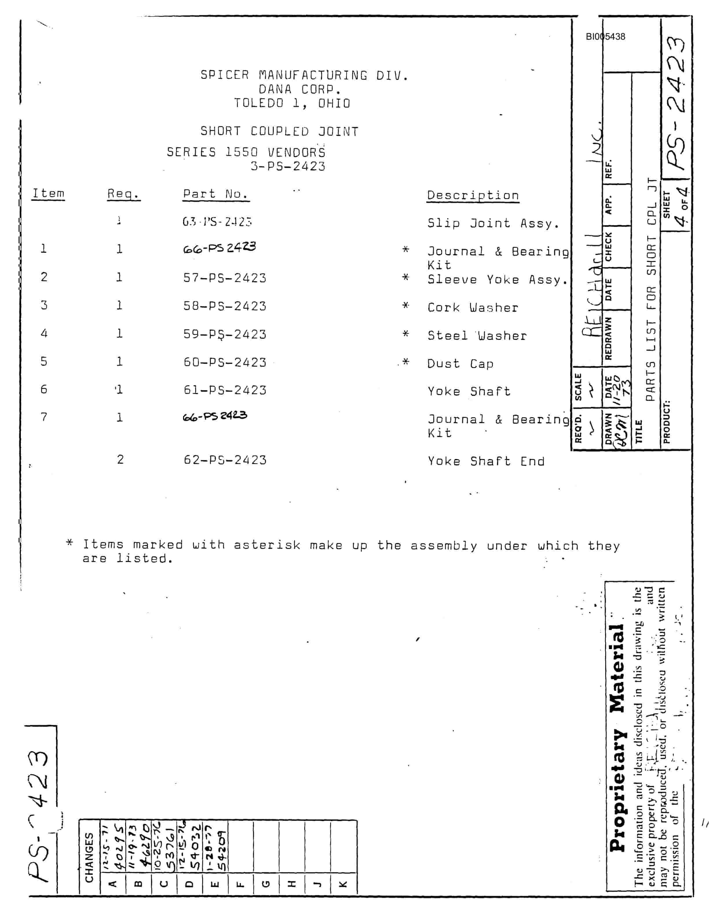 Bucyrus C-700-D Technical Manual BI005438-4