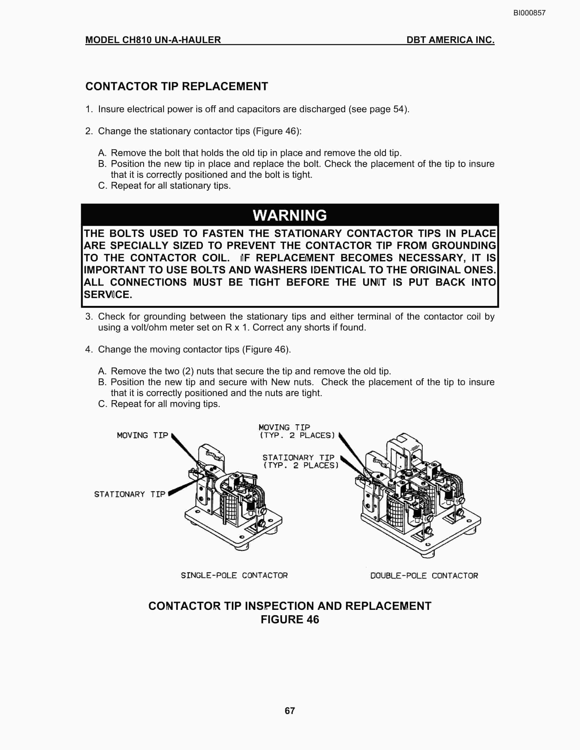 Bucyrus CH810 Technical Manual BI000857-5