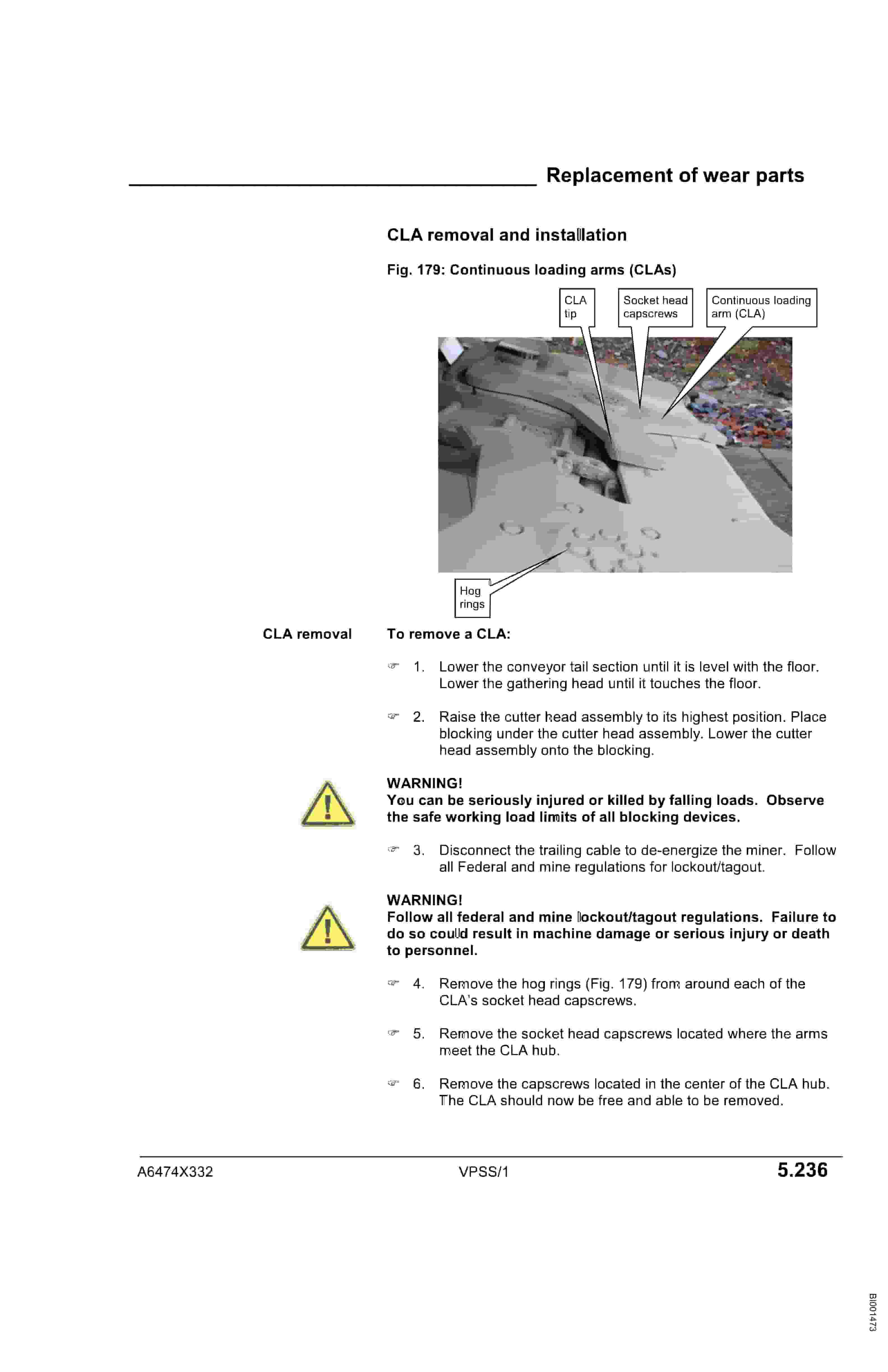 Bucyrus CM210 Continuous Miner Technical Manual BI001473-00-02-4