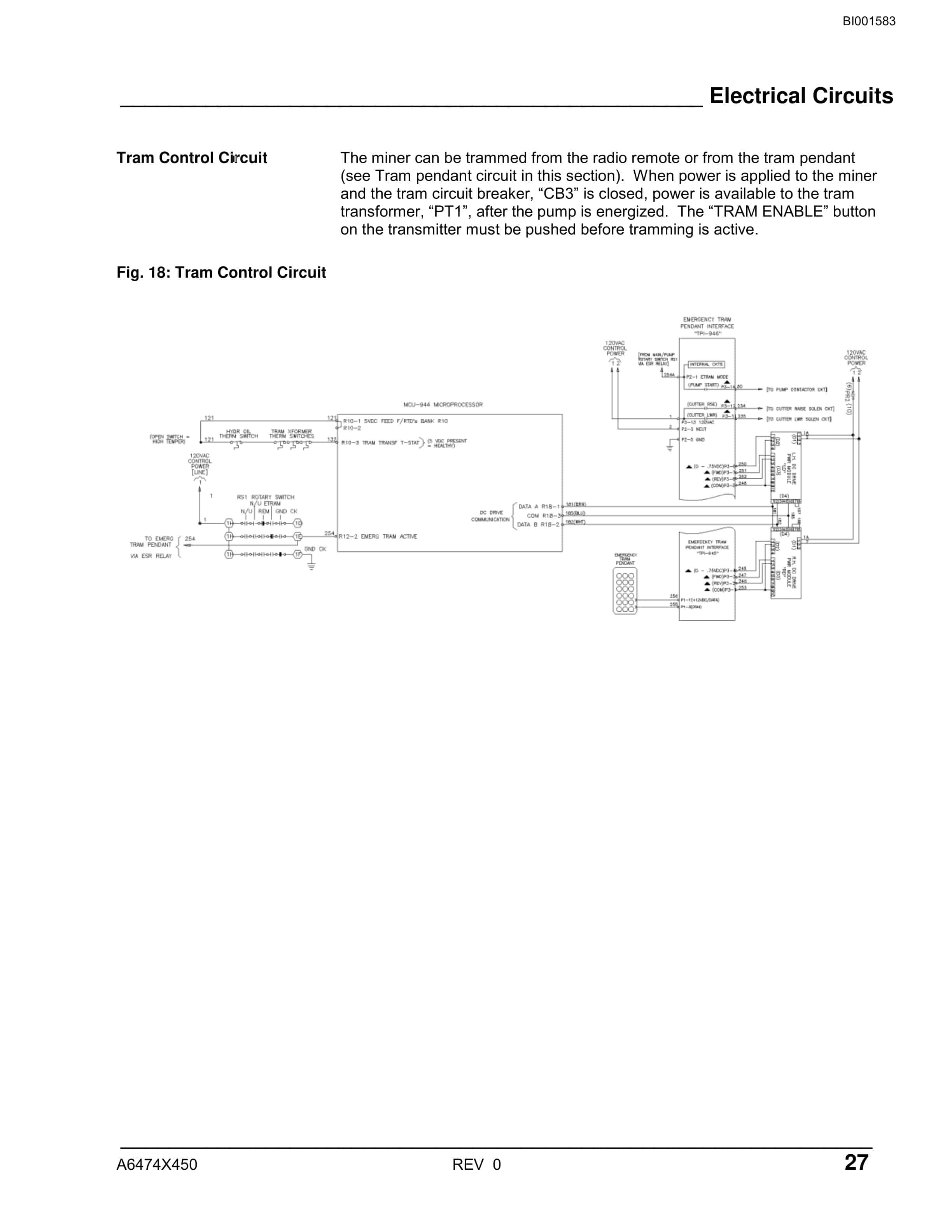Bucyrus CM340 Continuous Miner Technical Manual BI001583-3