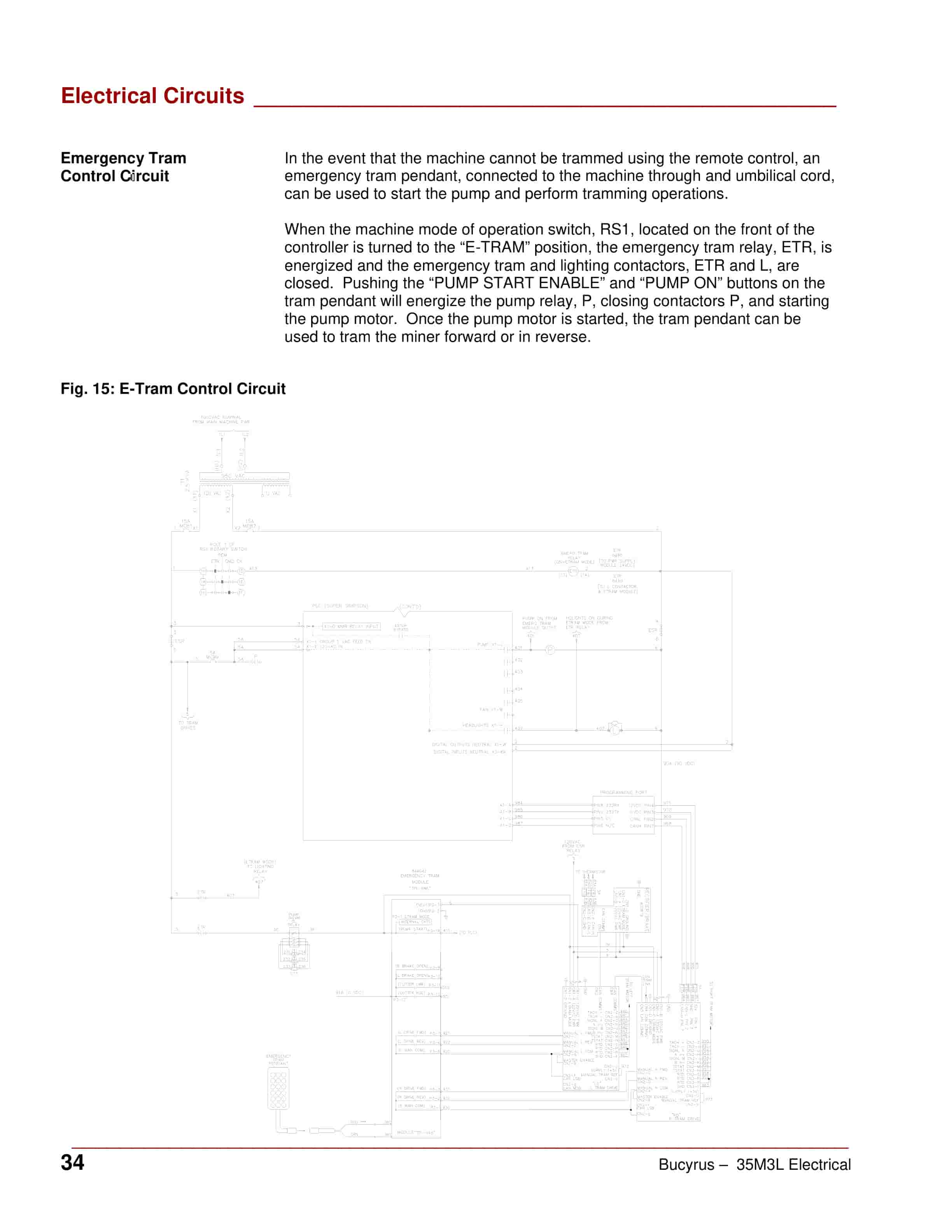 Bucyrus Continuous Miner Electrical Operation And Maintenance Manual A6474X368 5 Bucyrus Continuous Miner Electrical Operation And Maintenance Manual A6474X368 - Image 5