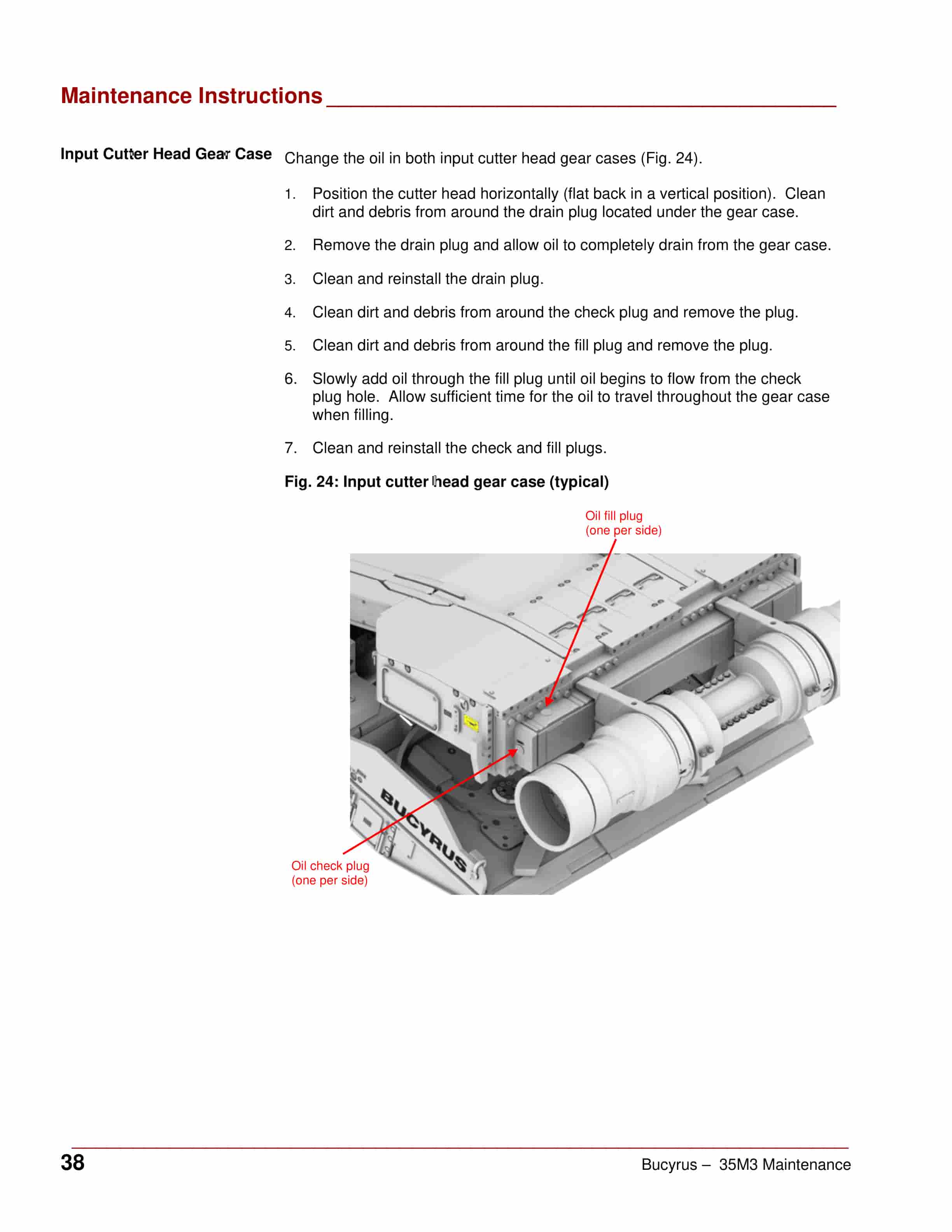 Bucyrus Continuous Miner Operation And Maintenance Manual A6474X363 3 Bucyrus Continuous Miner Operation And Maintenance Manual A6474X363 - Image 3